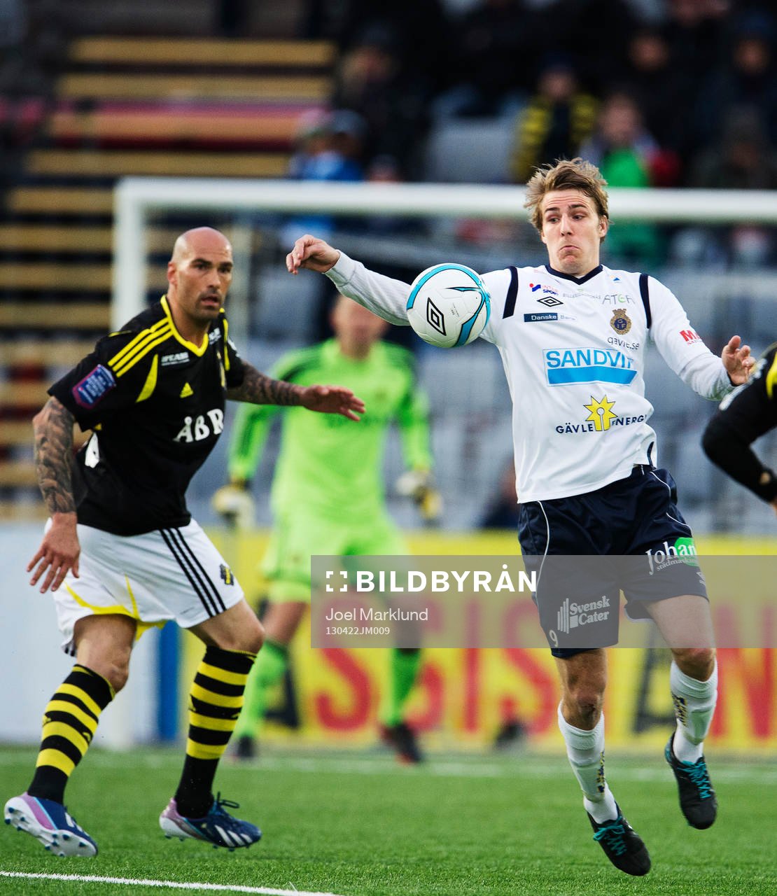 Alexander Milosevic, AIK, och Johan Oremo, Gefle