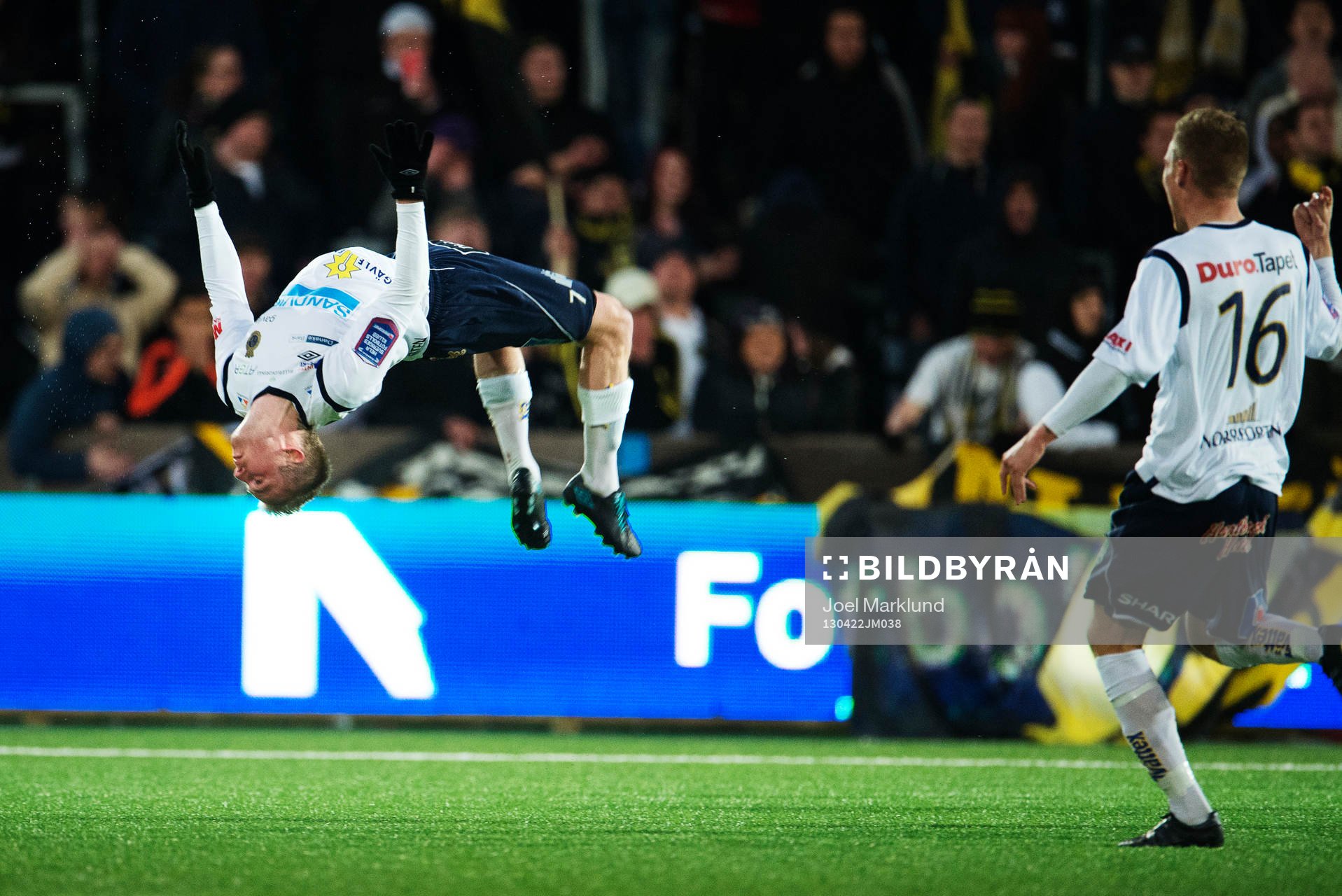 Alexander Faltsetas och David Fällman, Gefle, jublar