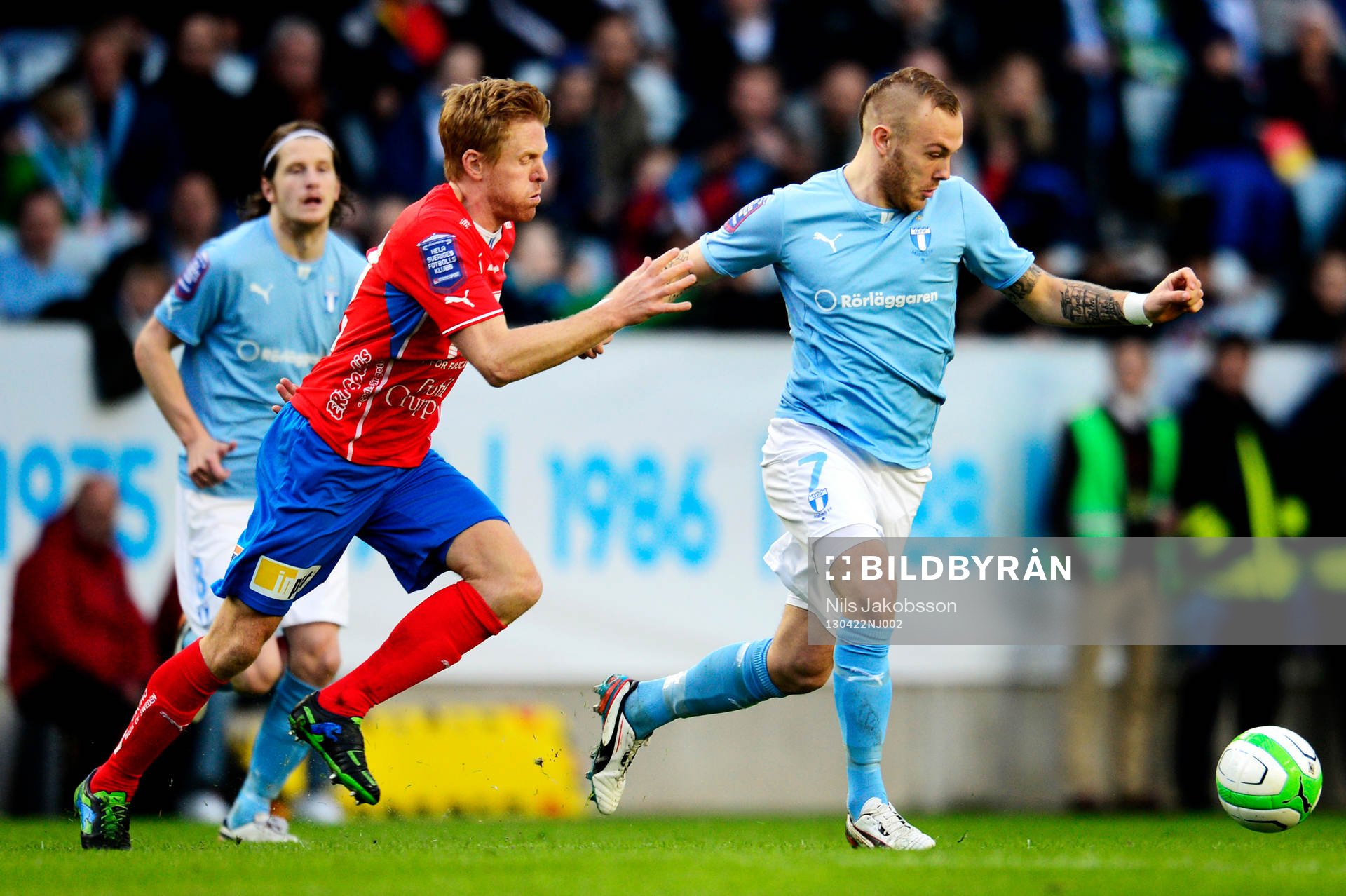 Josef Elvby, Öster jagar Magnus Eriksson, Malmö FF