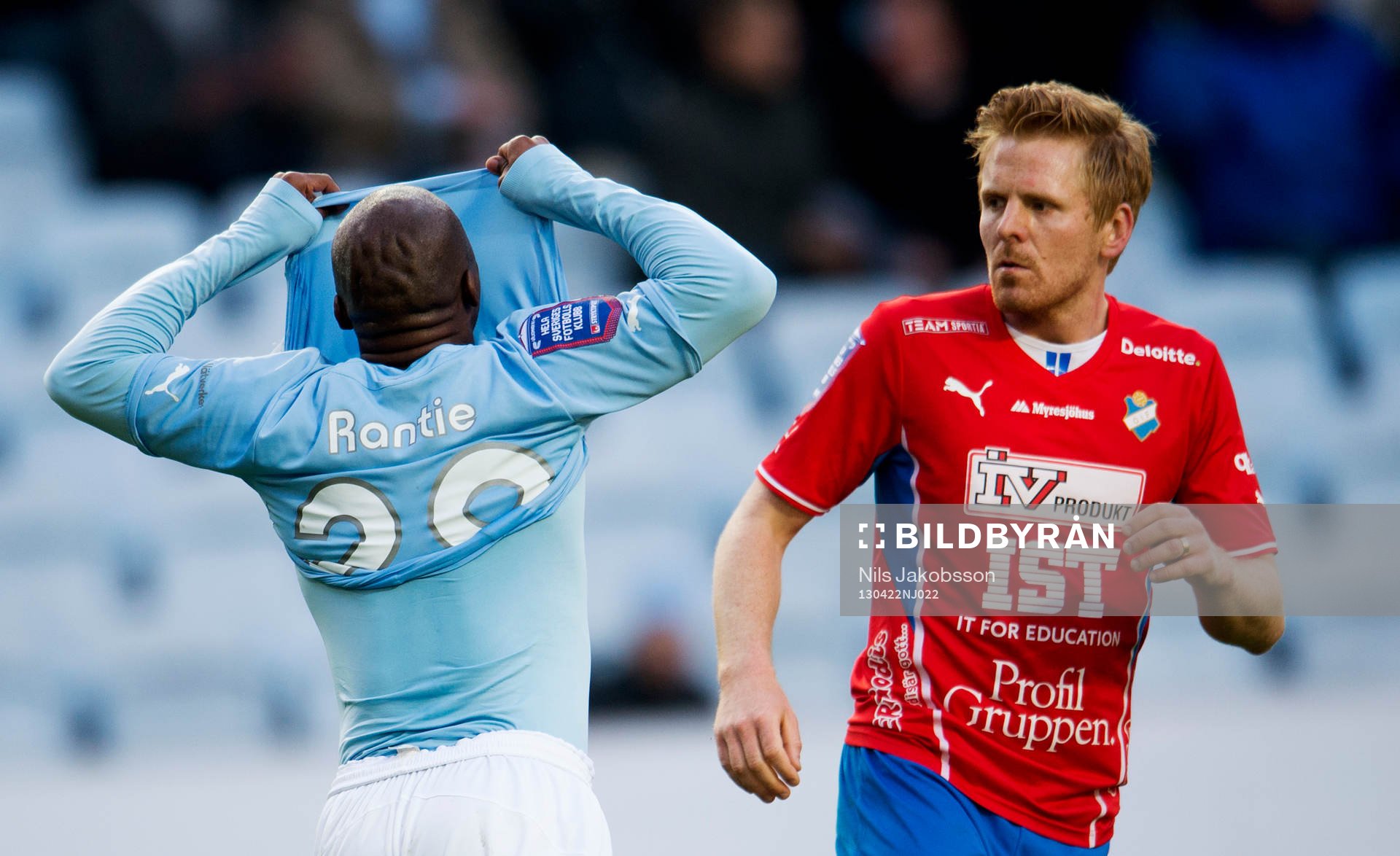 Tokelo Rantie, Malmö FF, deppar