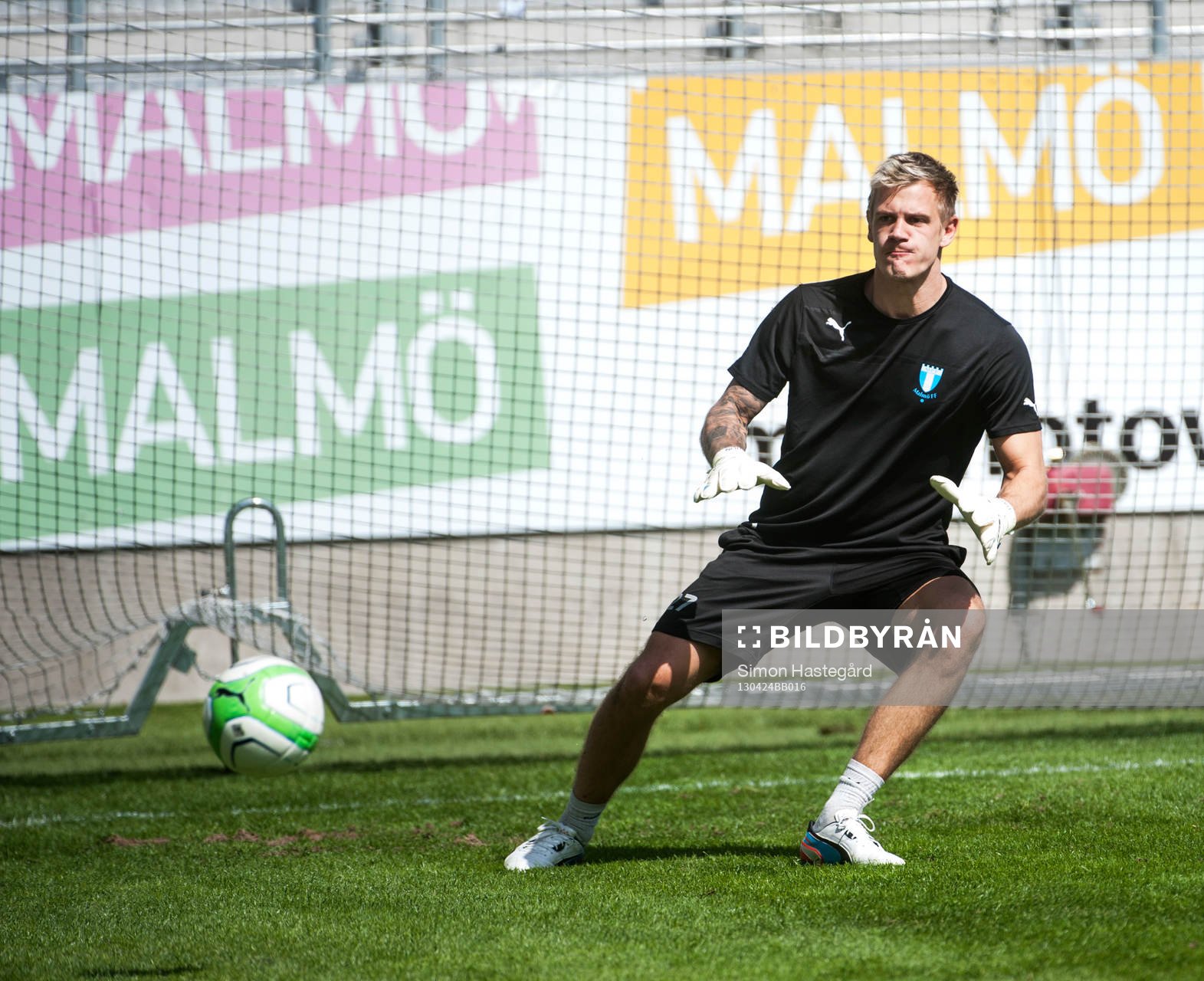 Johan Dahlin, målvakt Malmö FF