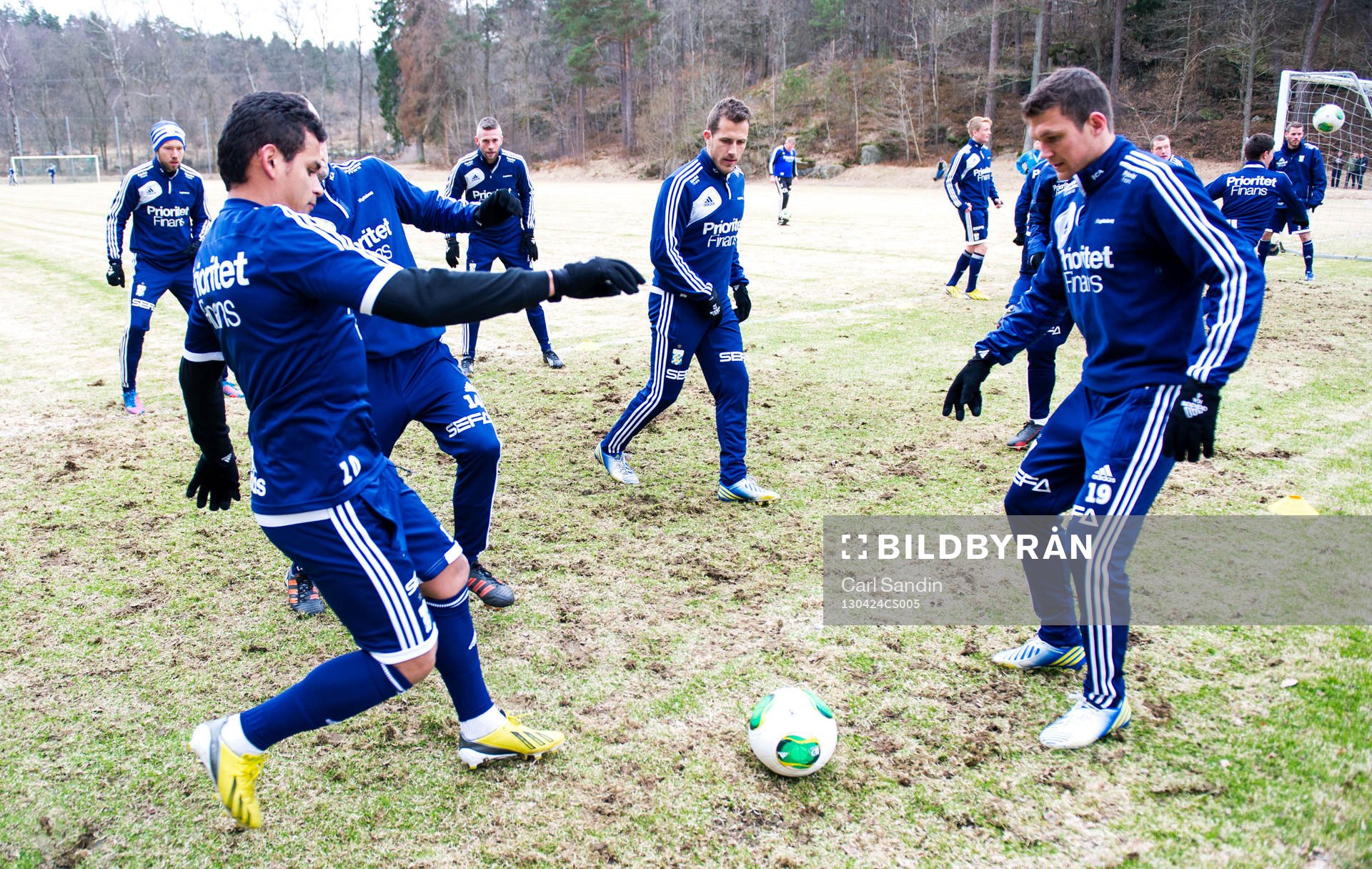 Daniel Sobralense, Tobias Hysén och Hannes Stiller, IFK