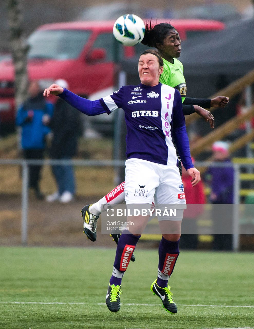 Nickdell mellan Elin Sandgren, Jitex, och Anita Asante,