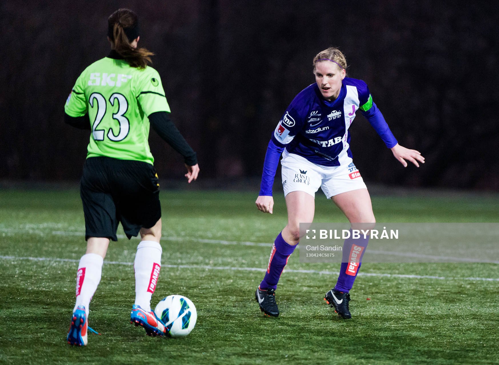 Fotboll, Damallsvenskan, Jitex - Kopparbergs Göteborg: Sofia Karlsson, Jitex.