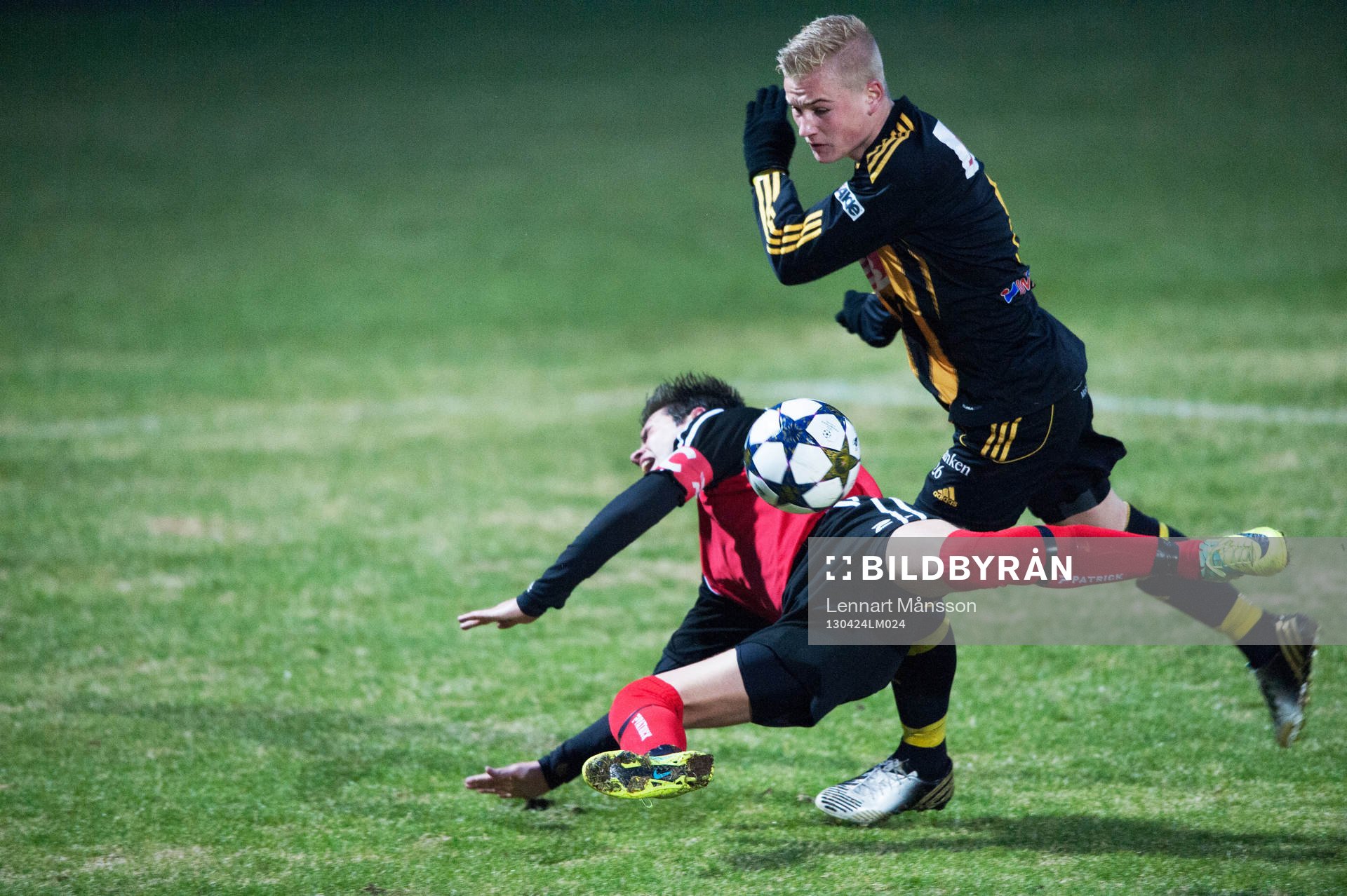 Linus Svensson, Hässleholm, tackling