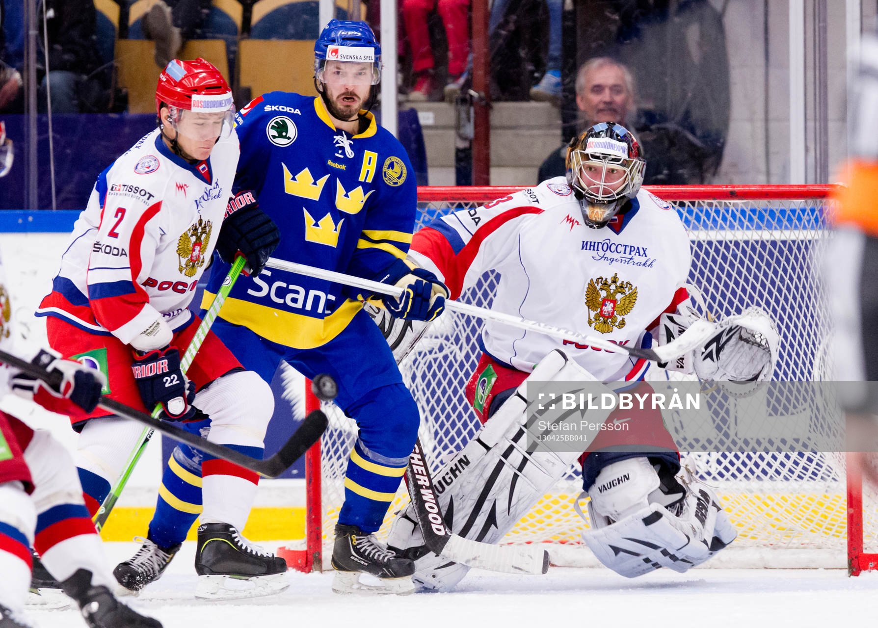 Niklas Persson, Sverige framför Vasily Koshechkin, Ryssland