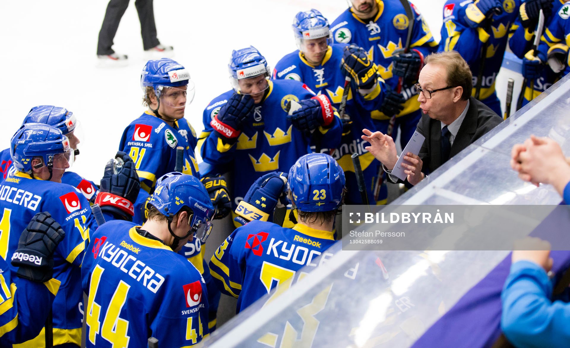 Förbundskapten tränare Pär Mårts, Sverige   coachar