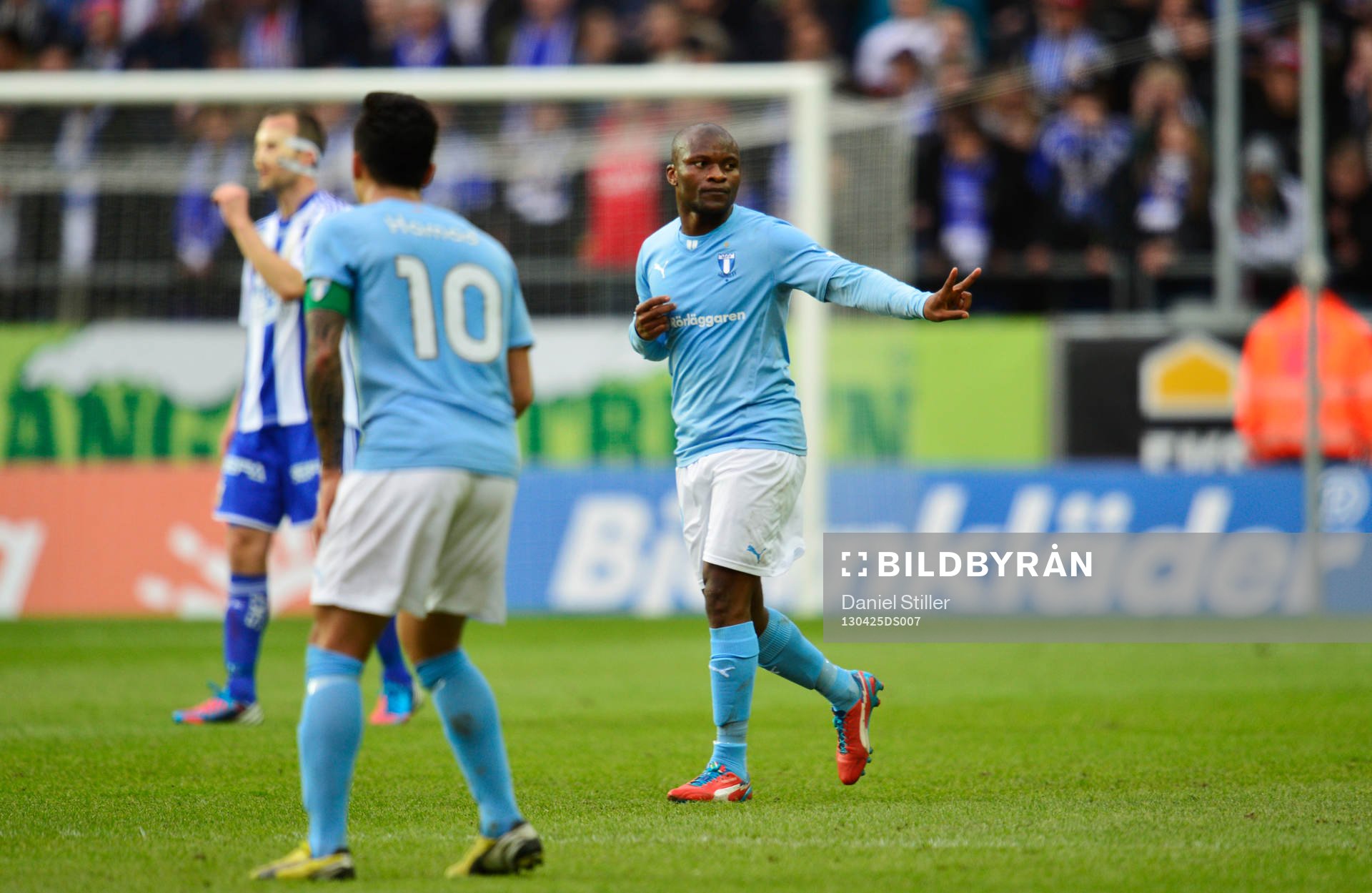 Tokelo Rantie, Malmö FF, jublar