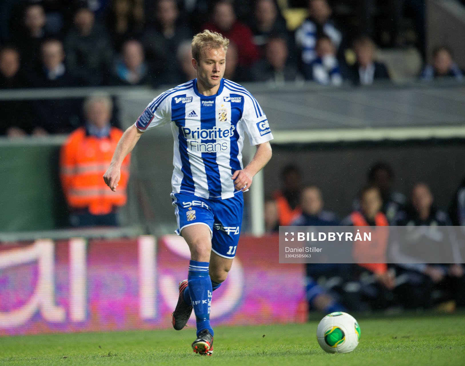 Fotboll, Allsvenskan, IFK Göteborg - Malmö FF: Robin Söder, IFK Göteborg.