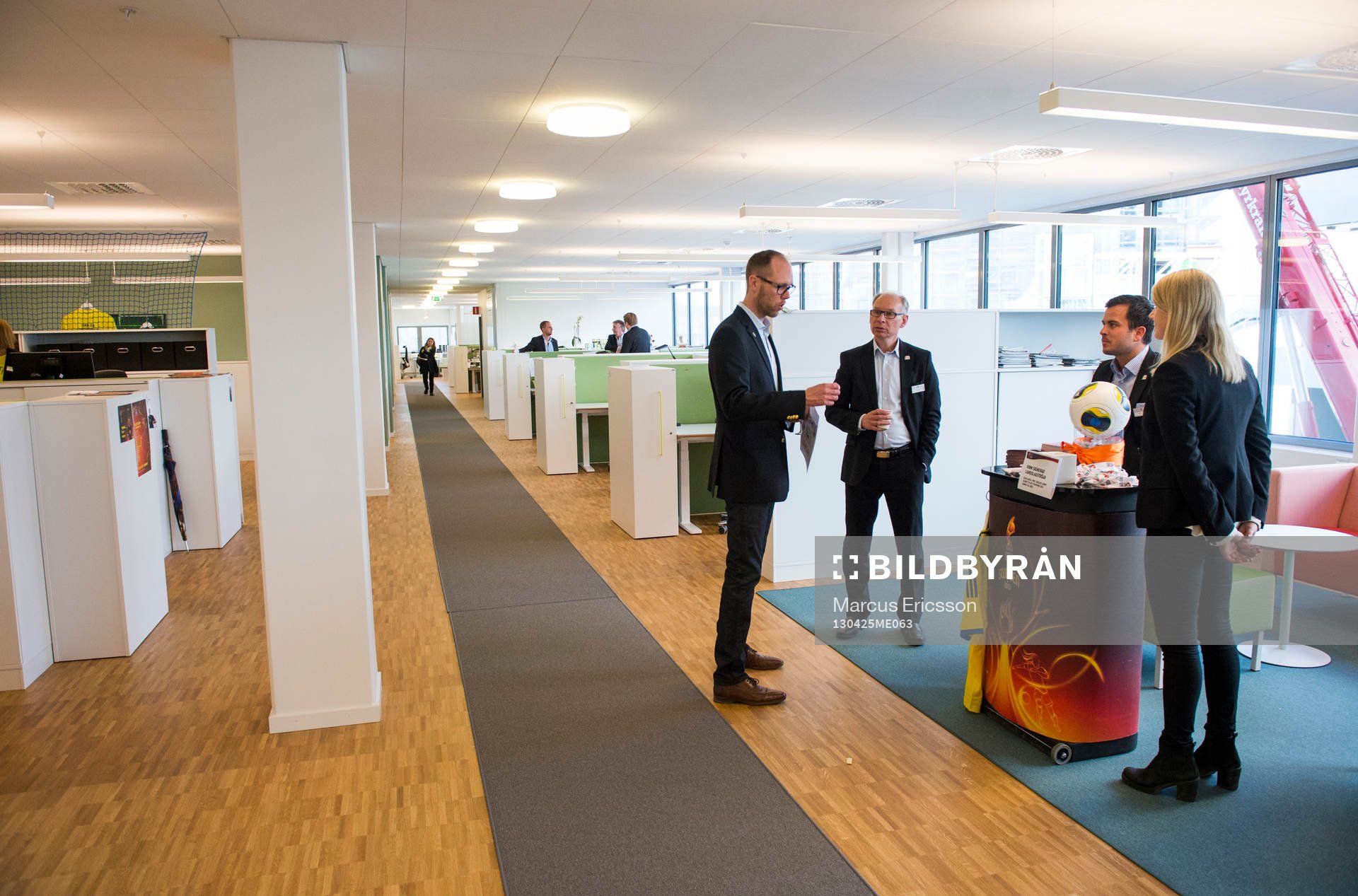 Invigning av nya lokaler i Arenastaden