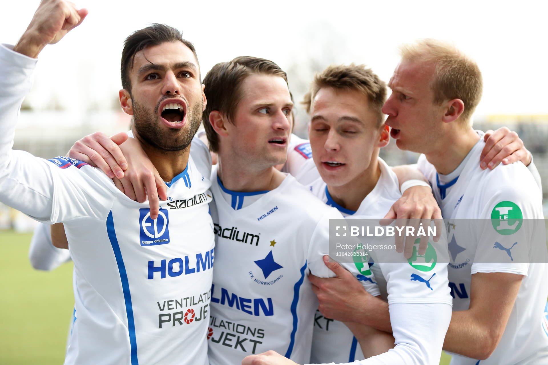 Imad Khalili (V), Norrköping, jublar