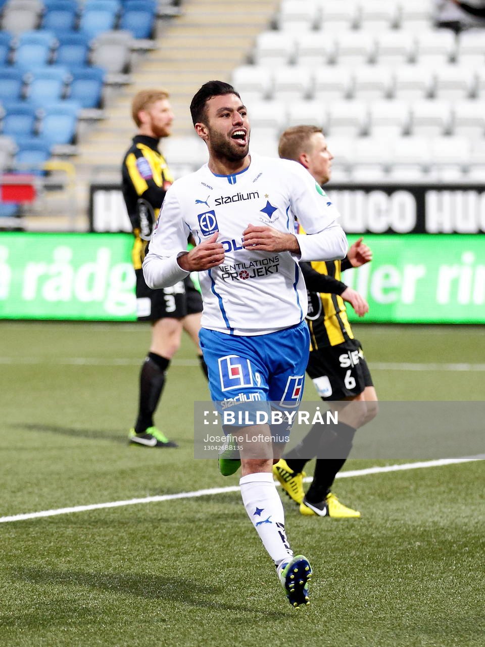 Imad Khalili, Norrköping, jublar