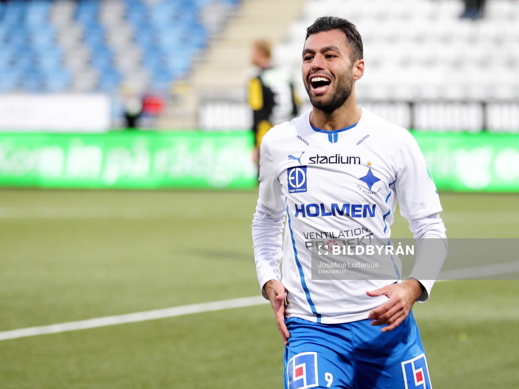Imad Khalili, Norrköping, jublar
