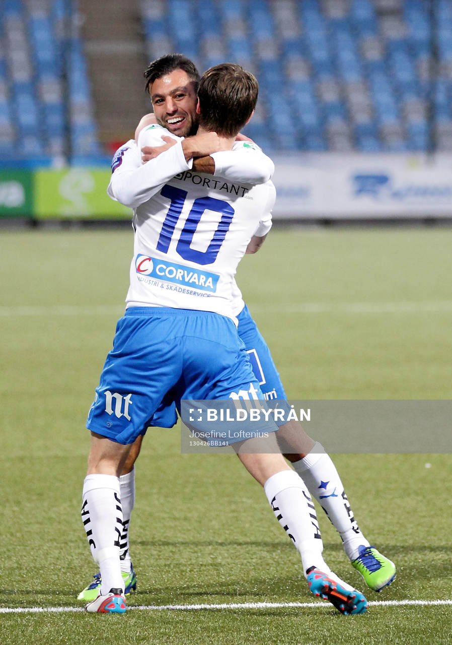 Imad Khalili och Gunnar Heidar Thorvaldsson, Norrköping,