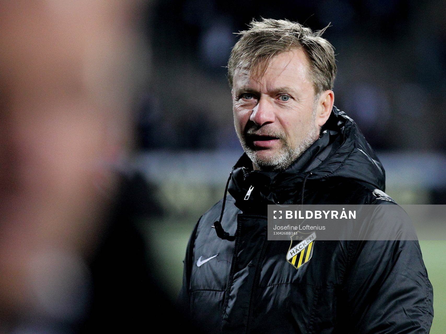Peter Gerhardsson, tränare Häcken