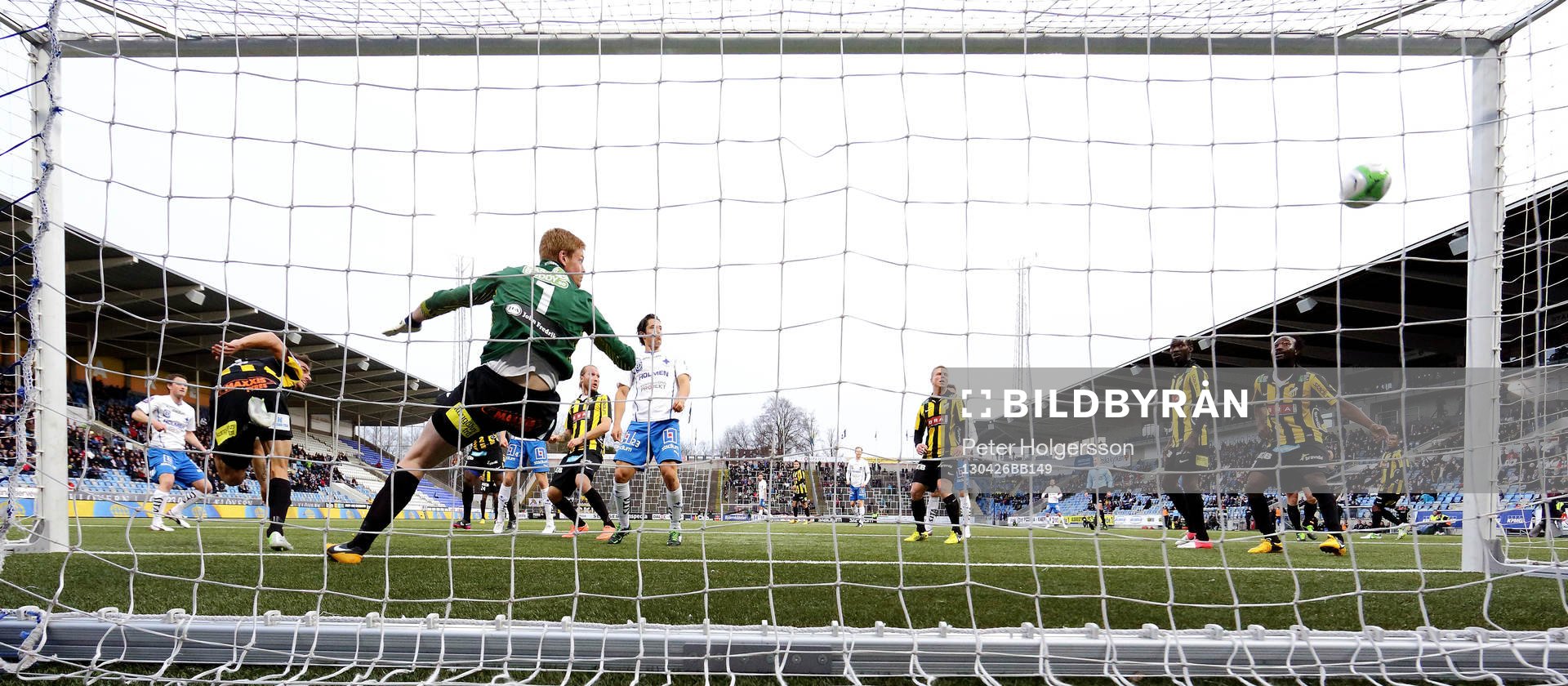 Gunnar Heidar Thorvaldsson, Norrköping, gör 1-0 bakom