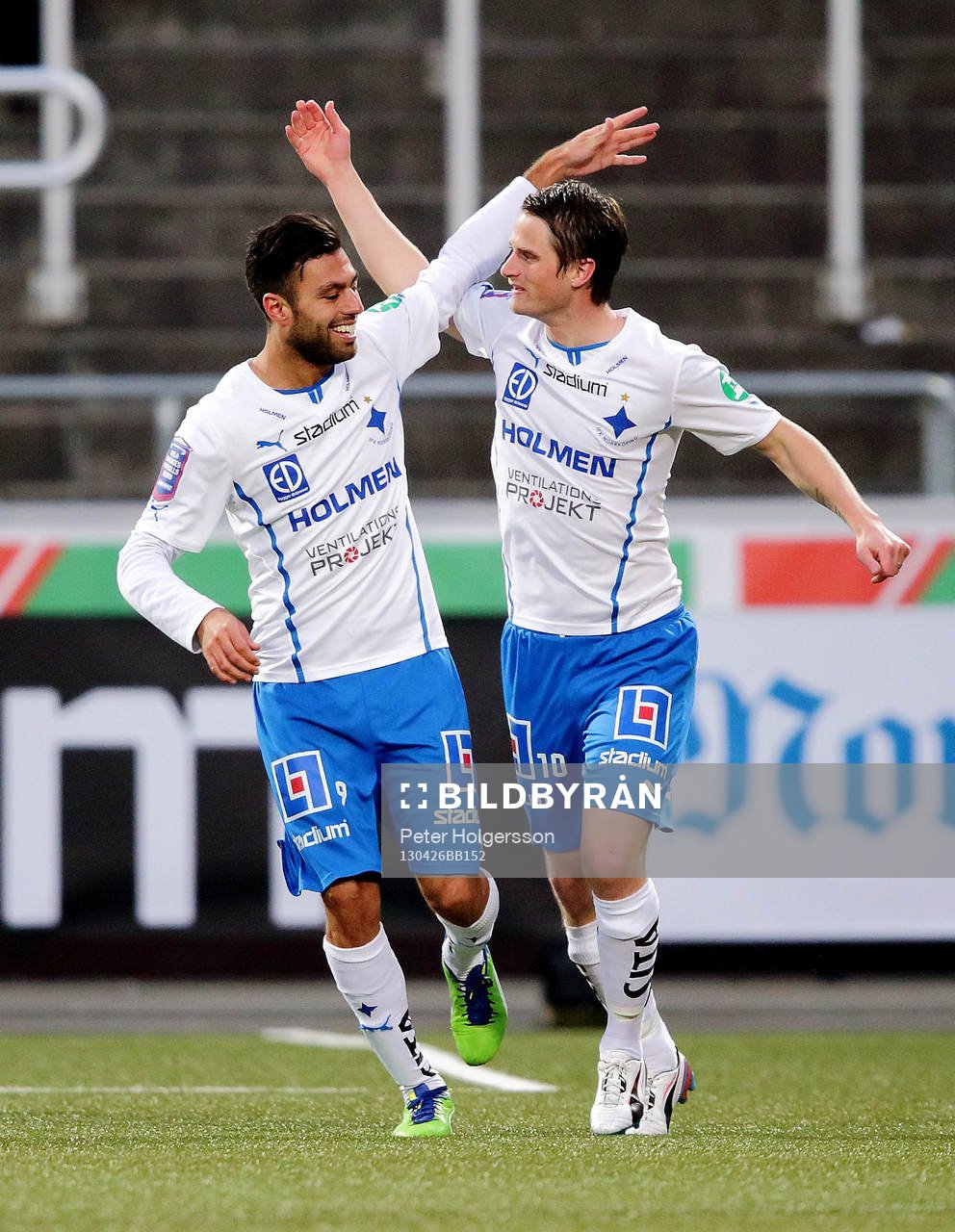 Imad Khalili och Gunnar Heidar Thorvaldsson, Norrköping,
