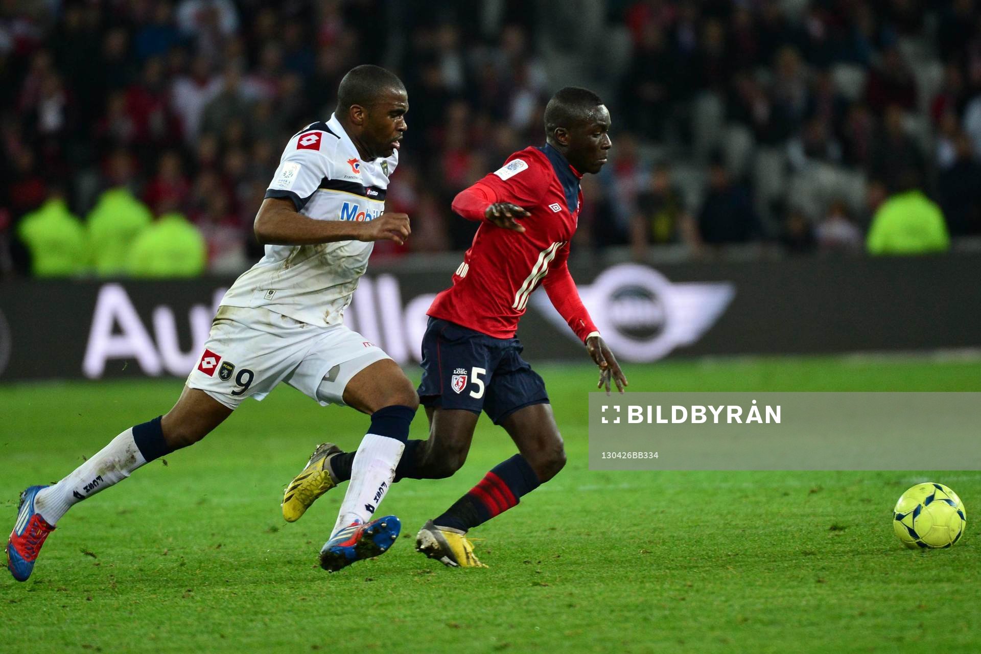 Sloan PRIVAT / Idrissa GUEYE - 26.04.2013 - Lille / Sochaux