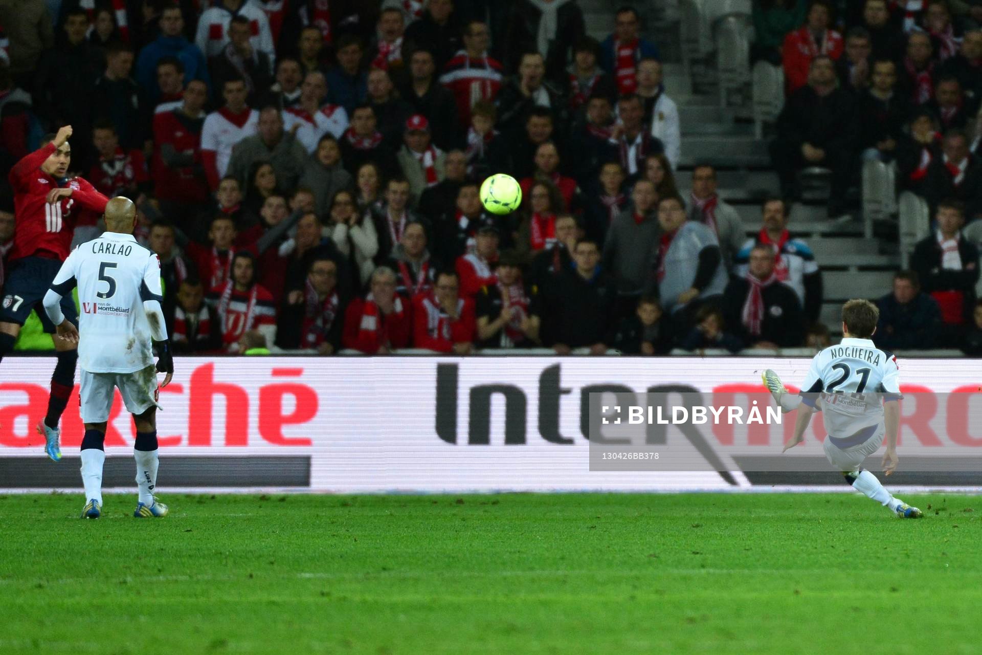 Goal Vincent NOGUEIRA - 26.04.2013 - Lille / Sochaux -