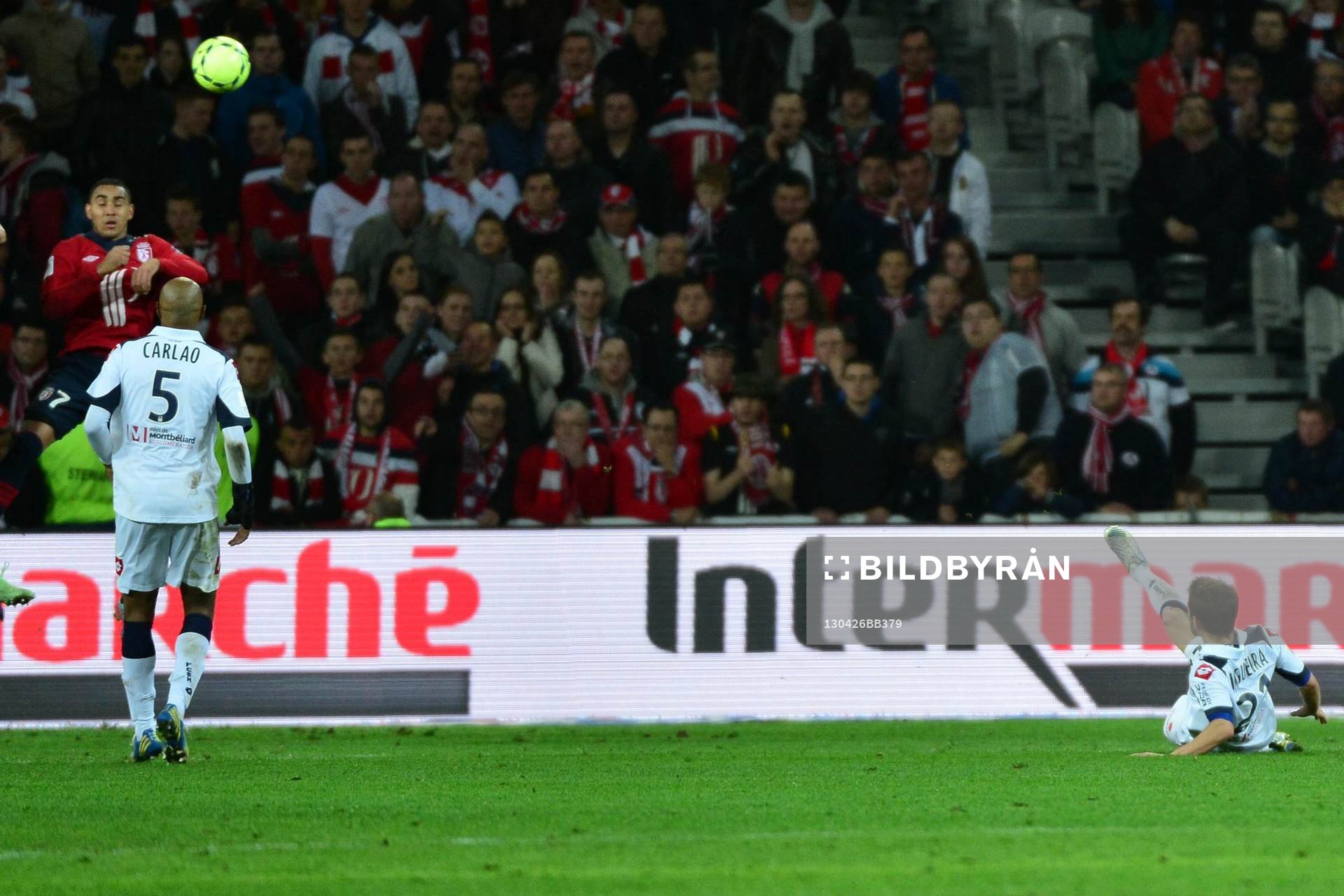 Goal Vincent NOGUEIRA - 26.04.2013 - Lille / Sochaux -