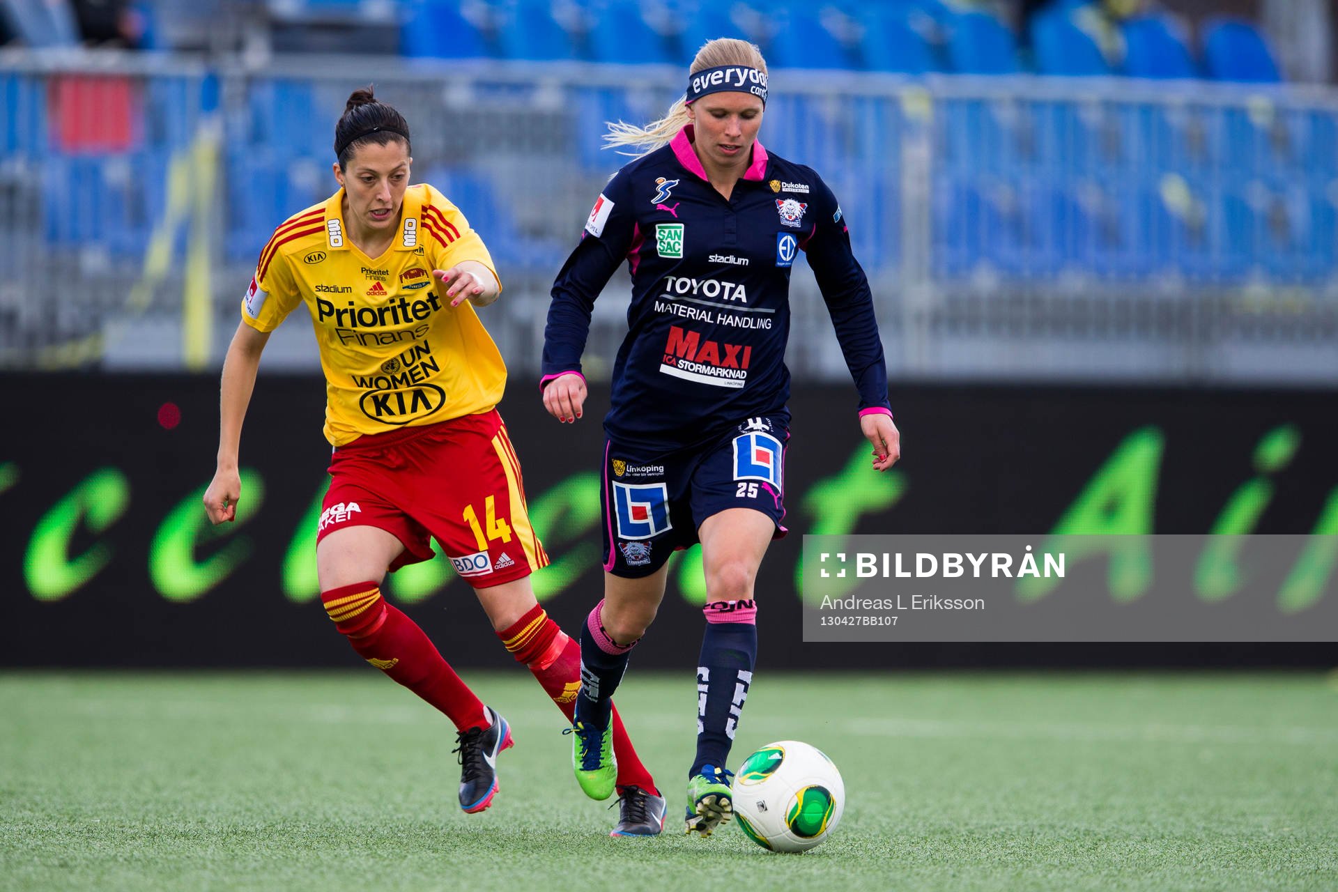 Jennifer Hermoso Fuentes, Tyresö och Jonna Andersson,