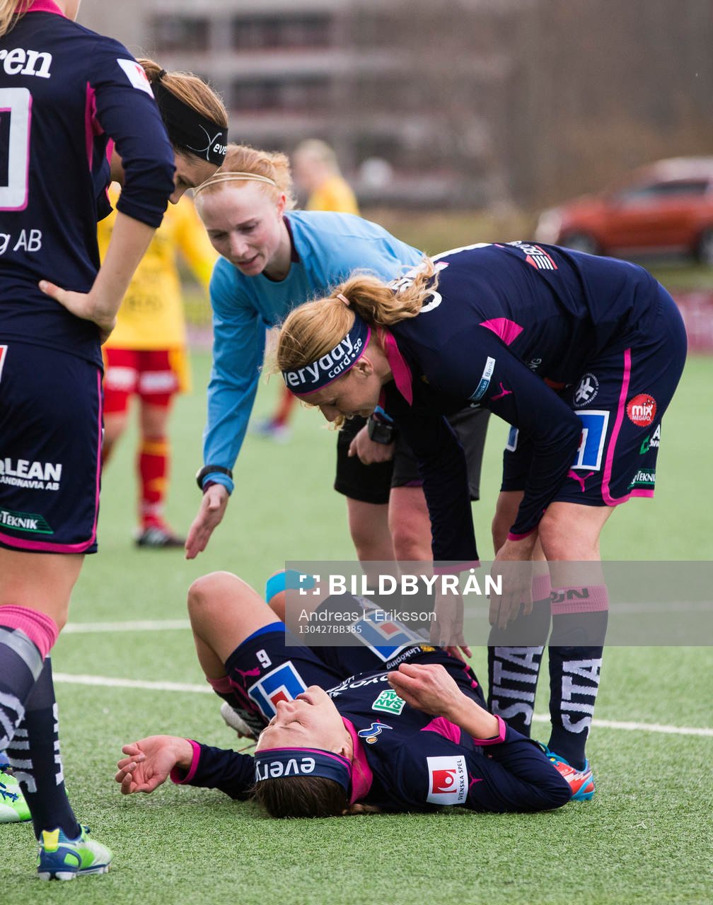 Mariann Gajhede Knudsen, Linköping, skadad