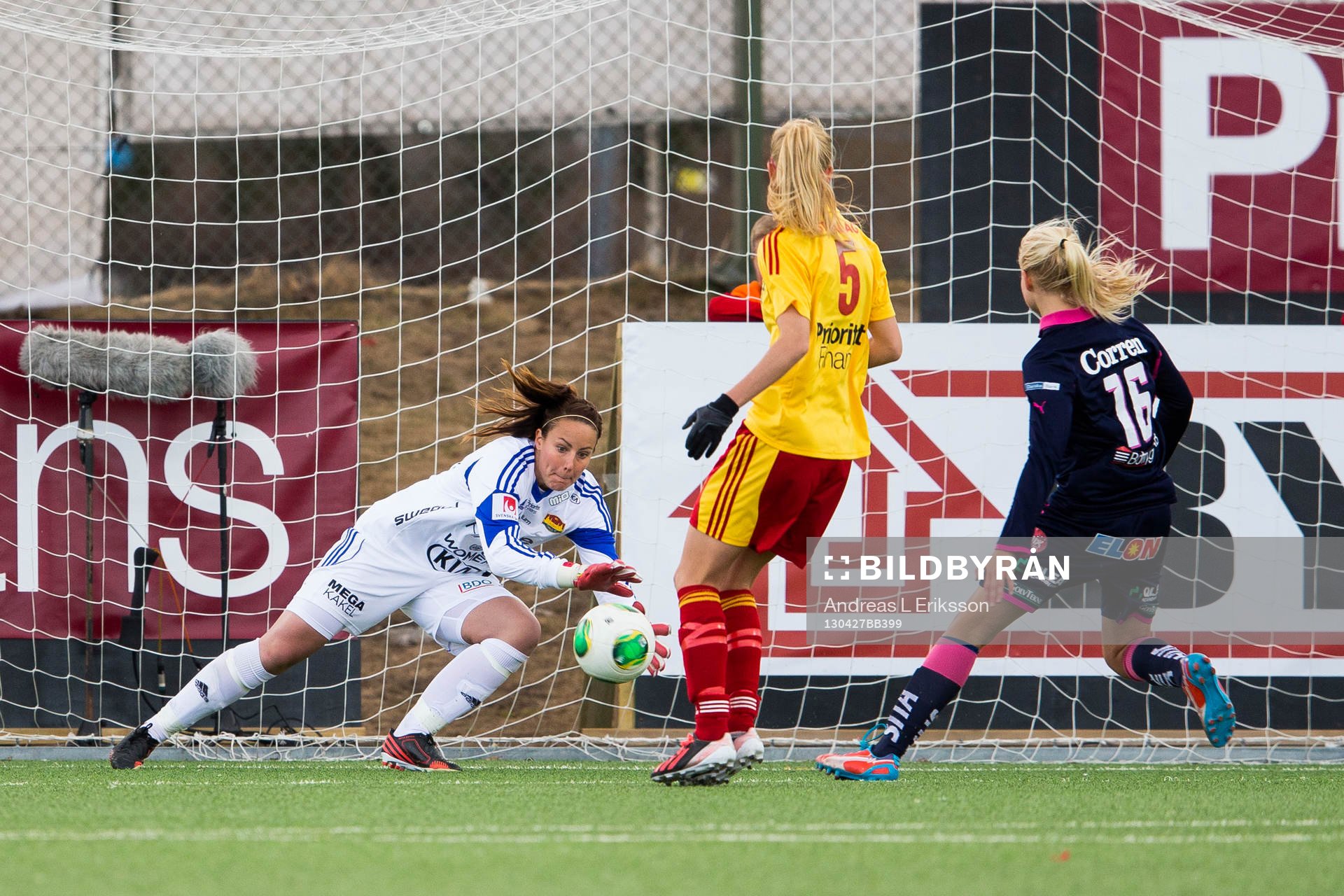 Carola Söberg, målvakt, Tyresö, Line Røddik Röddik
