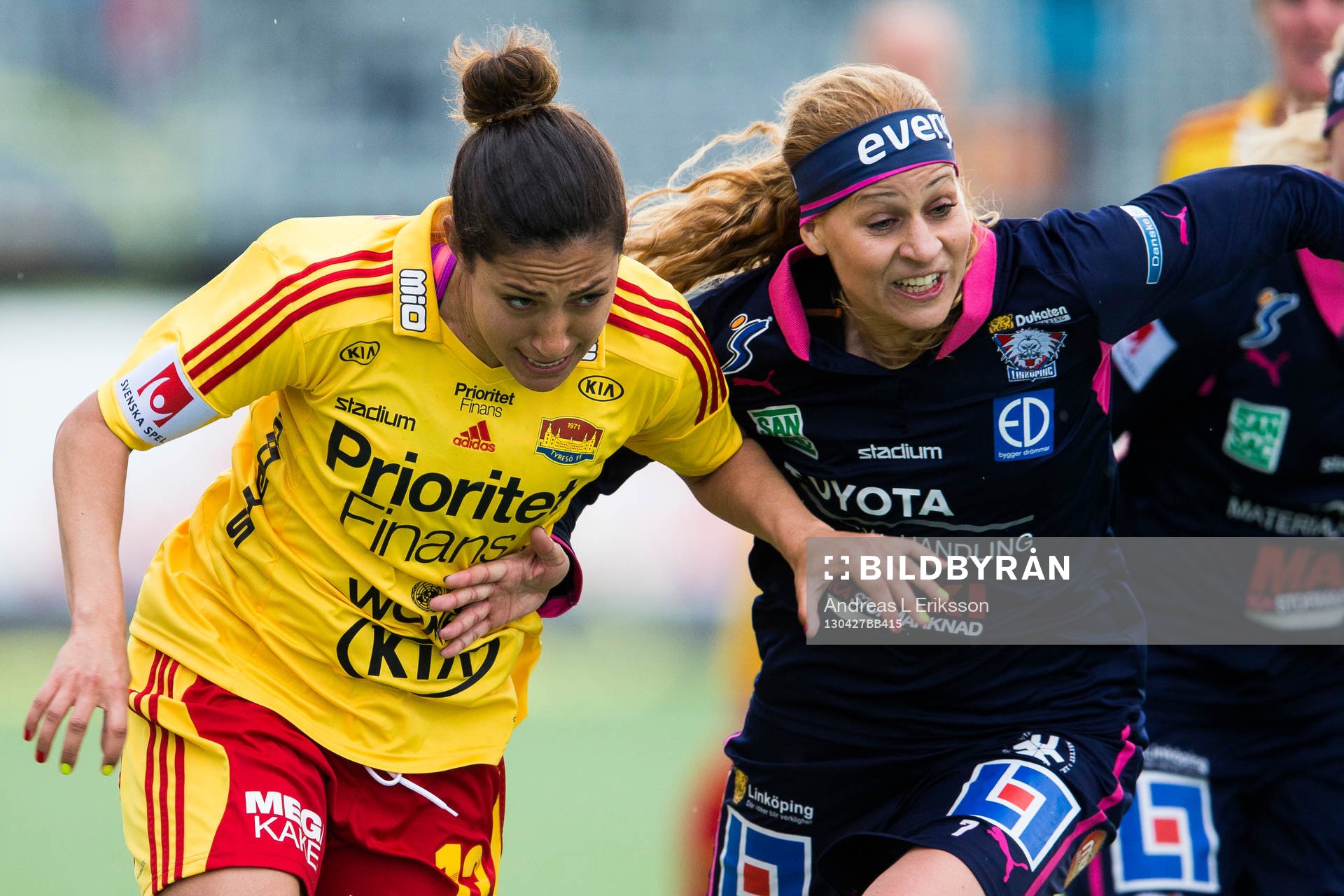 Christen Press, Tyresö och Charlotte Rohlin, Linköping
