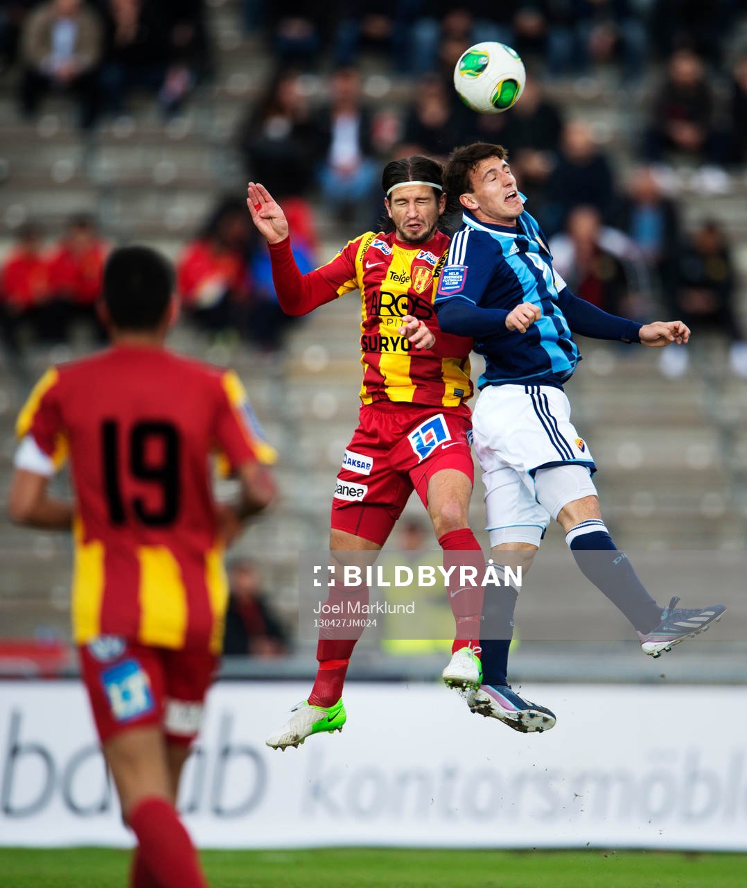 Haris Skenderovic, Syrianska, och Erton Fejzullahu,