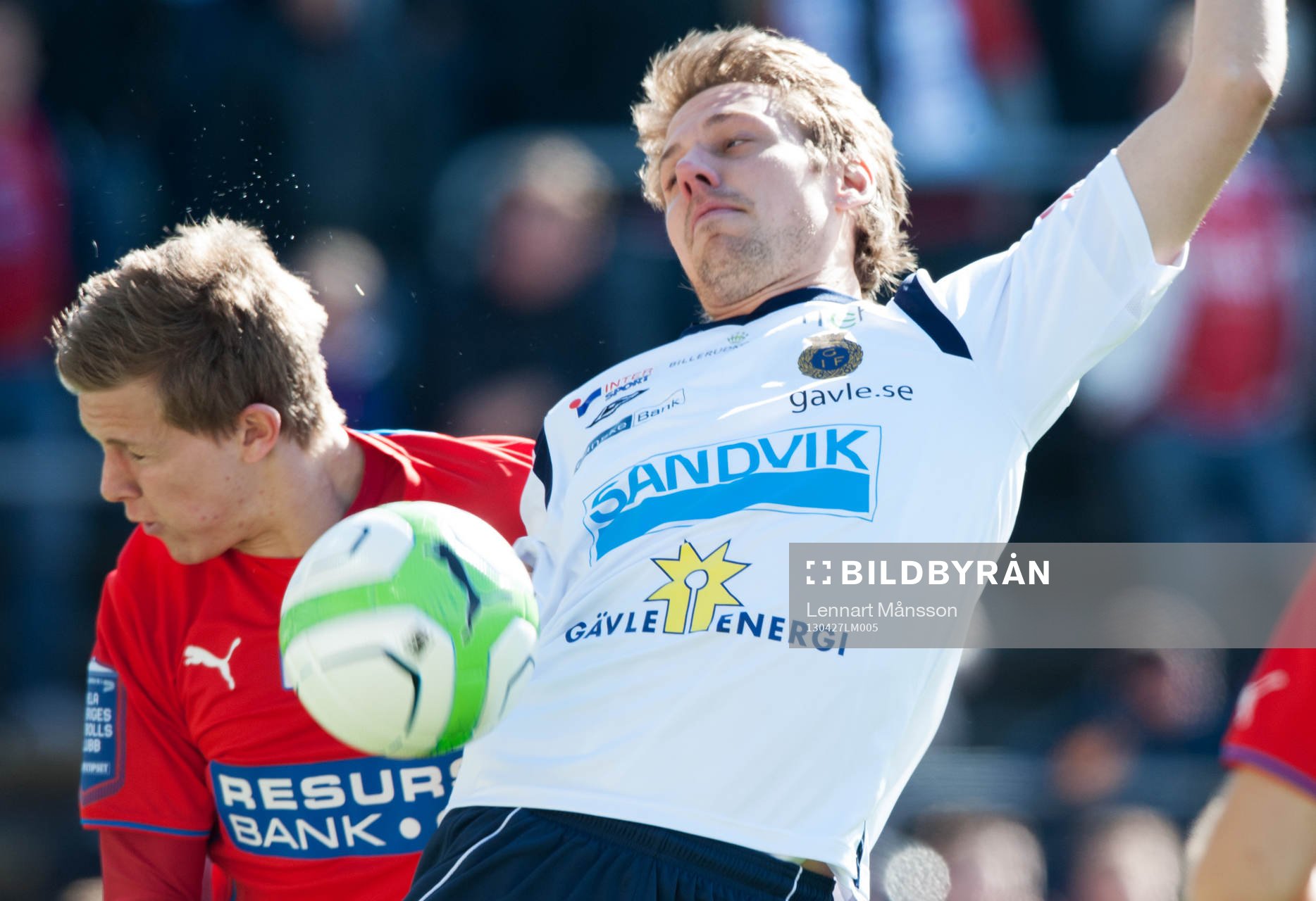 Emil Krafth, Helsingborg och Jakob Orlov, Gefle