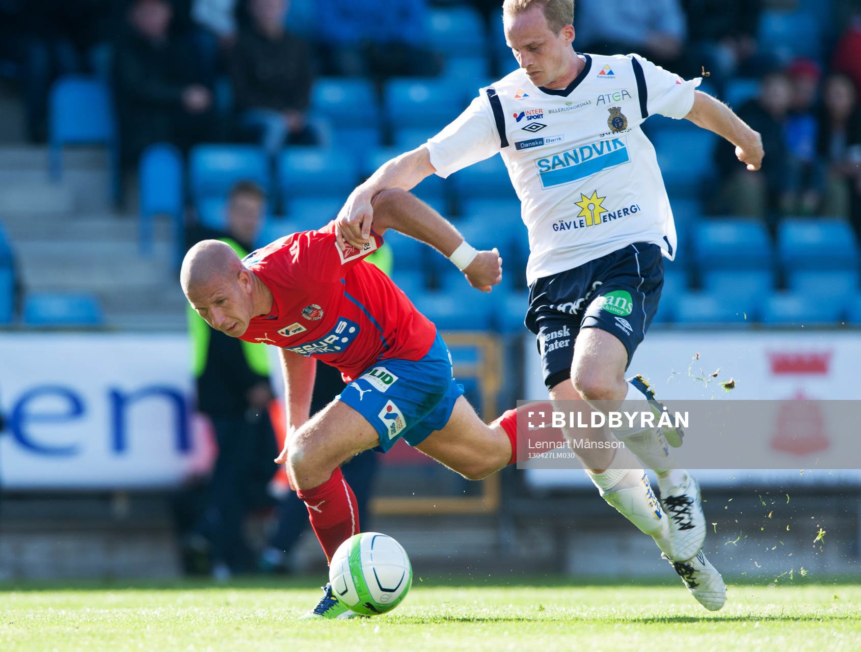 Straff, Per Asp, Gefle, river ner Mattias Lindström,