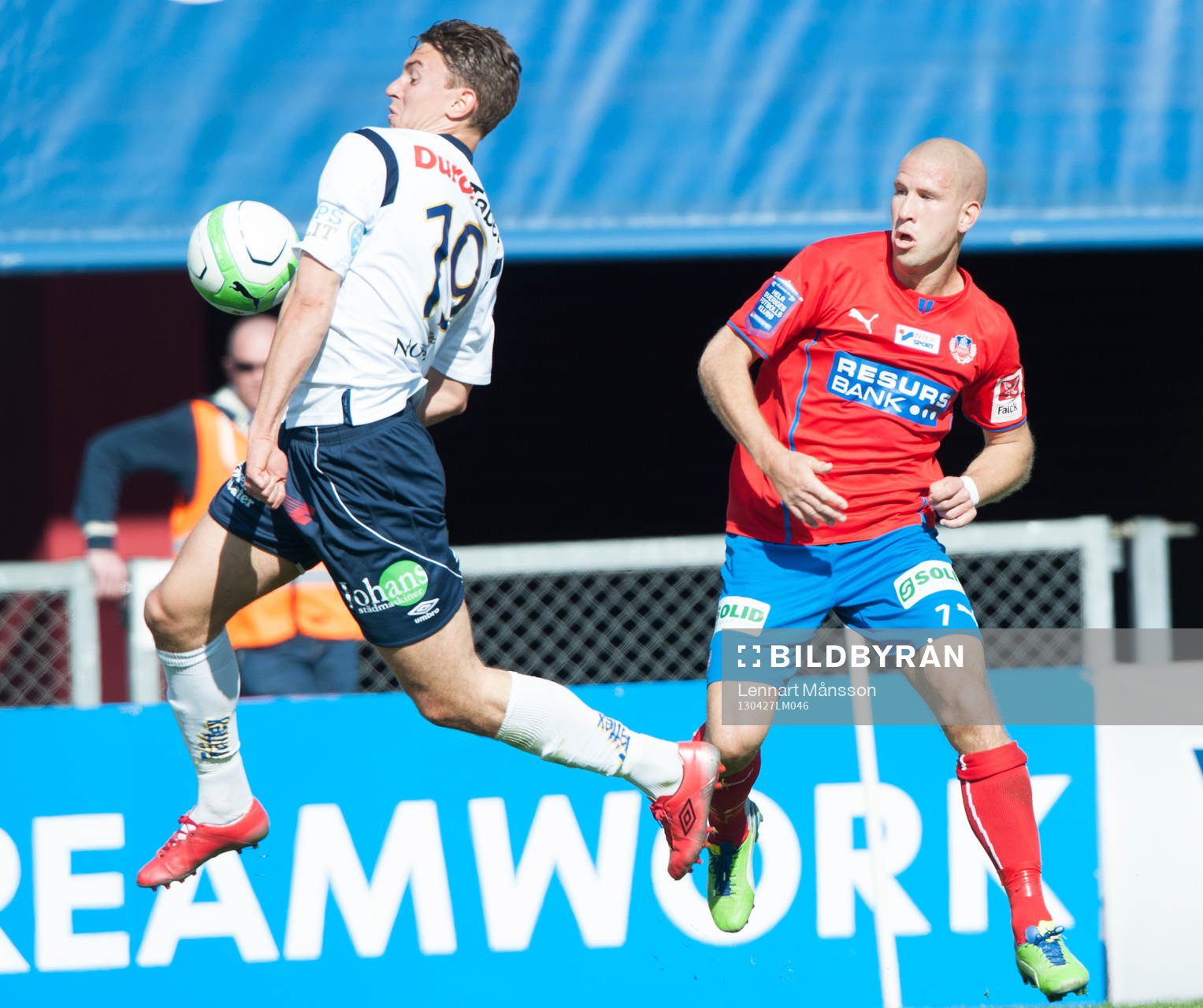 Marcus Hansson, Gefle och Mattias Lindström, Helsingborg