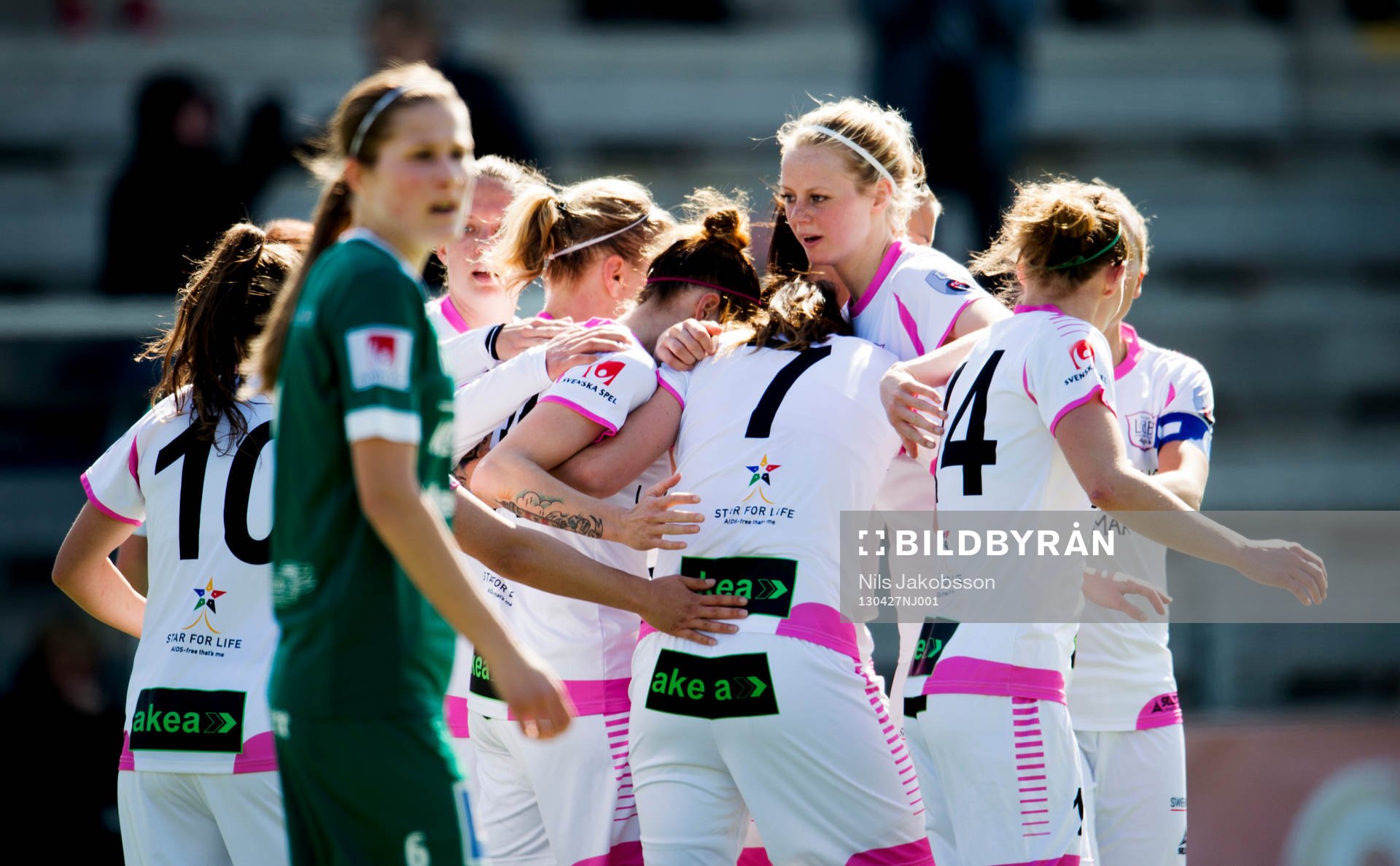 LdB FC Malmö jublar tillsammans