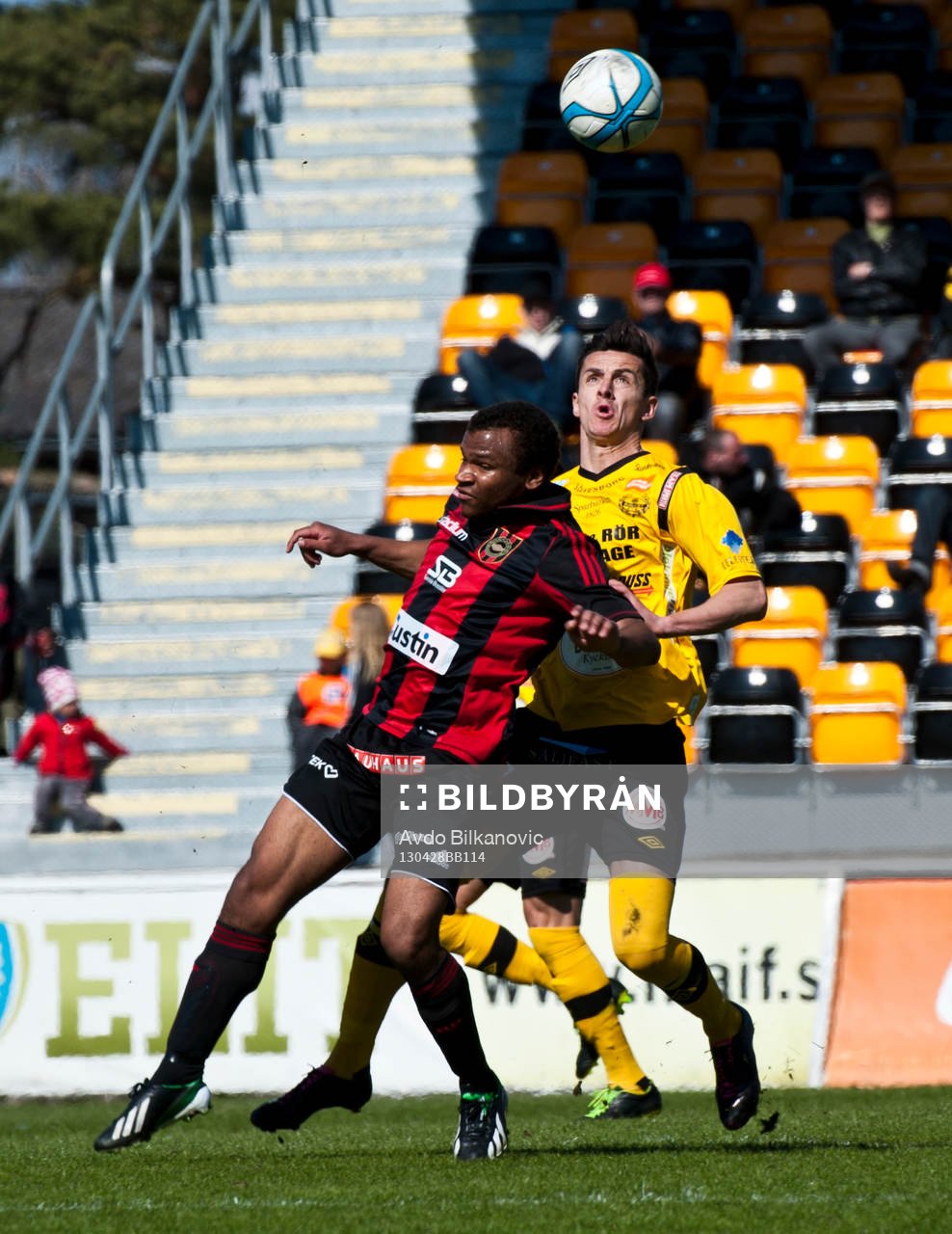 Haris Radetinac,  Mjällby, Serge-Junior Martinsson Ngou,