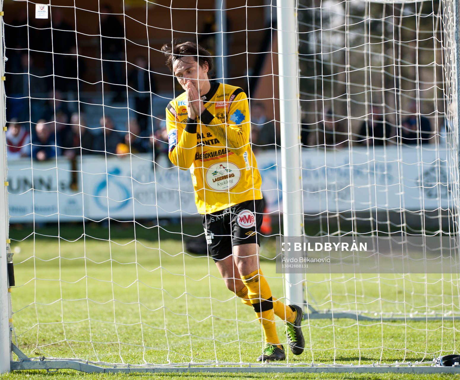 Daniel Ivanovski, Mjällby, körde solo från mittplanen