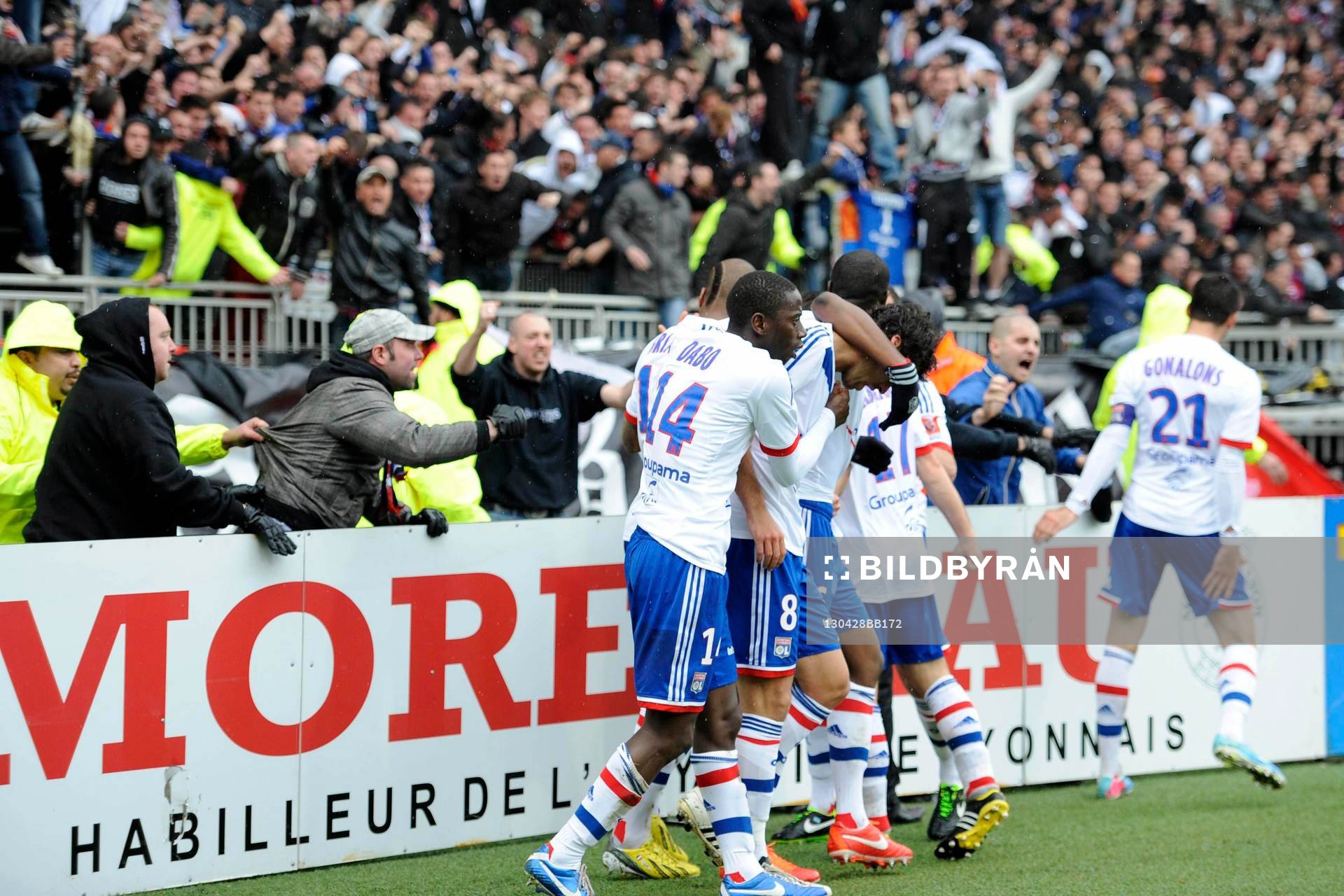 Joie de Lyon - Yoann GOURCUFF - Supporters Lyon -