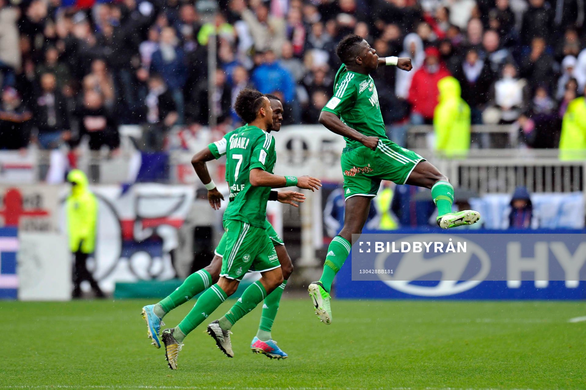 Joie de Kurt ZOUMA - 28.04.2013 - Lyon / Saint Etienne -