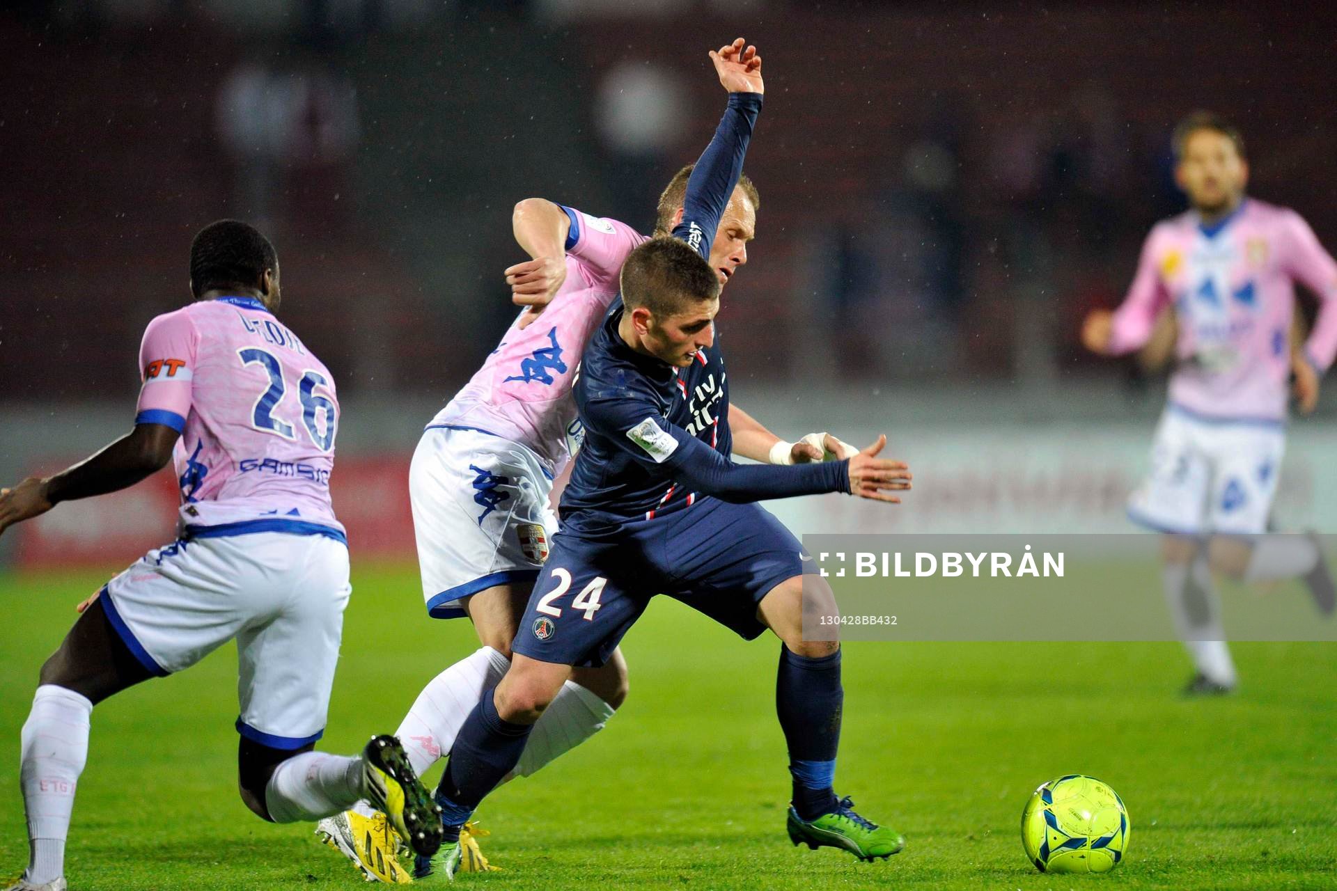 Olivier SORLIN / Marco VERRATTI - 28.04.2013 - Evian Thonon