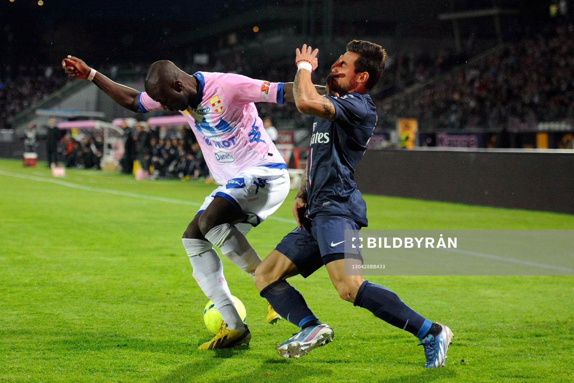Cedric MONGONGU / Ezequiel LAVEZZI - 28.04.2013 - Evian