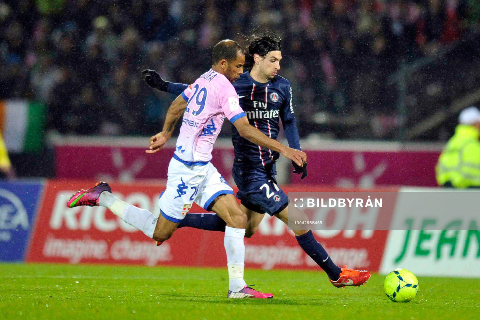 Fotboll, Franska ligan, Evian Thonon - PSG