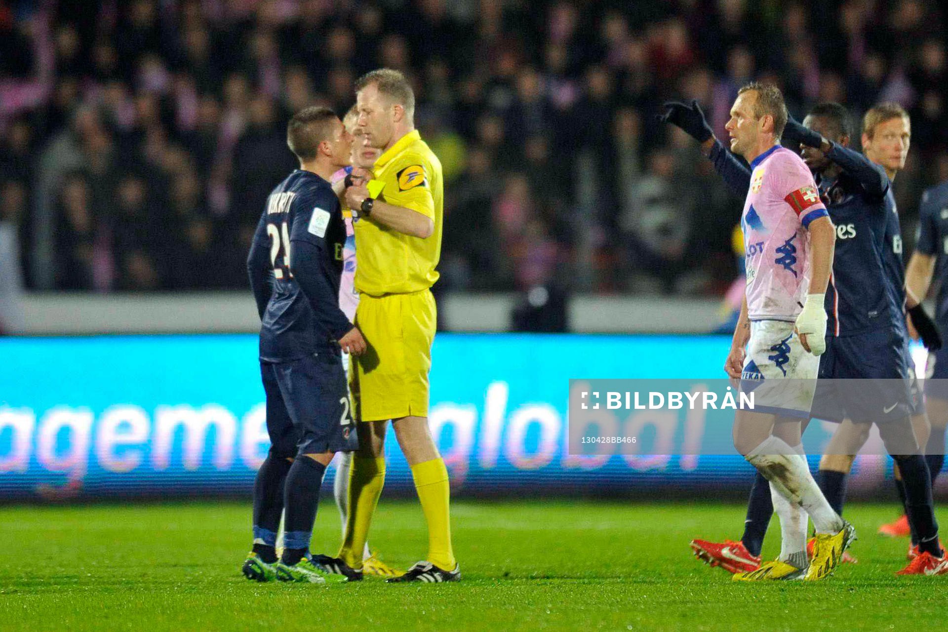 Fotboll, Franska ligan, Evian Thonon - PSG