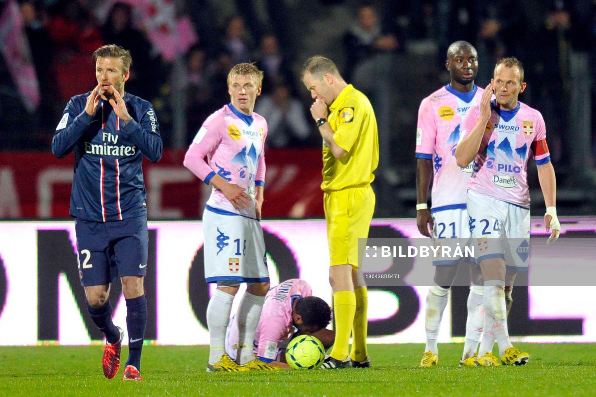 Fotboll, Franska ligan, Evian Thonon - PSG