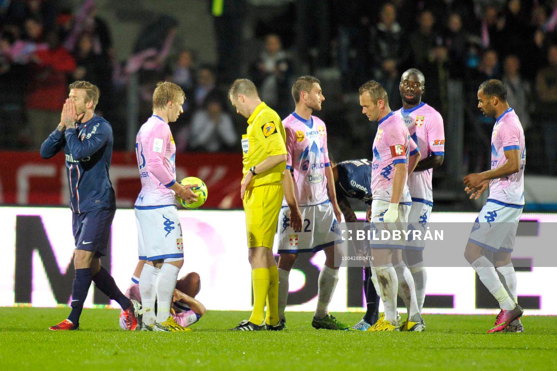 Fotboll, Franska ligan, Evian Thonon - PSG