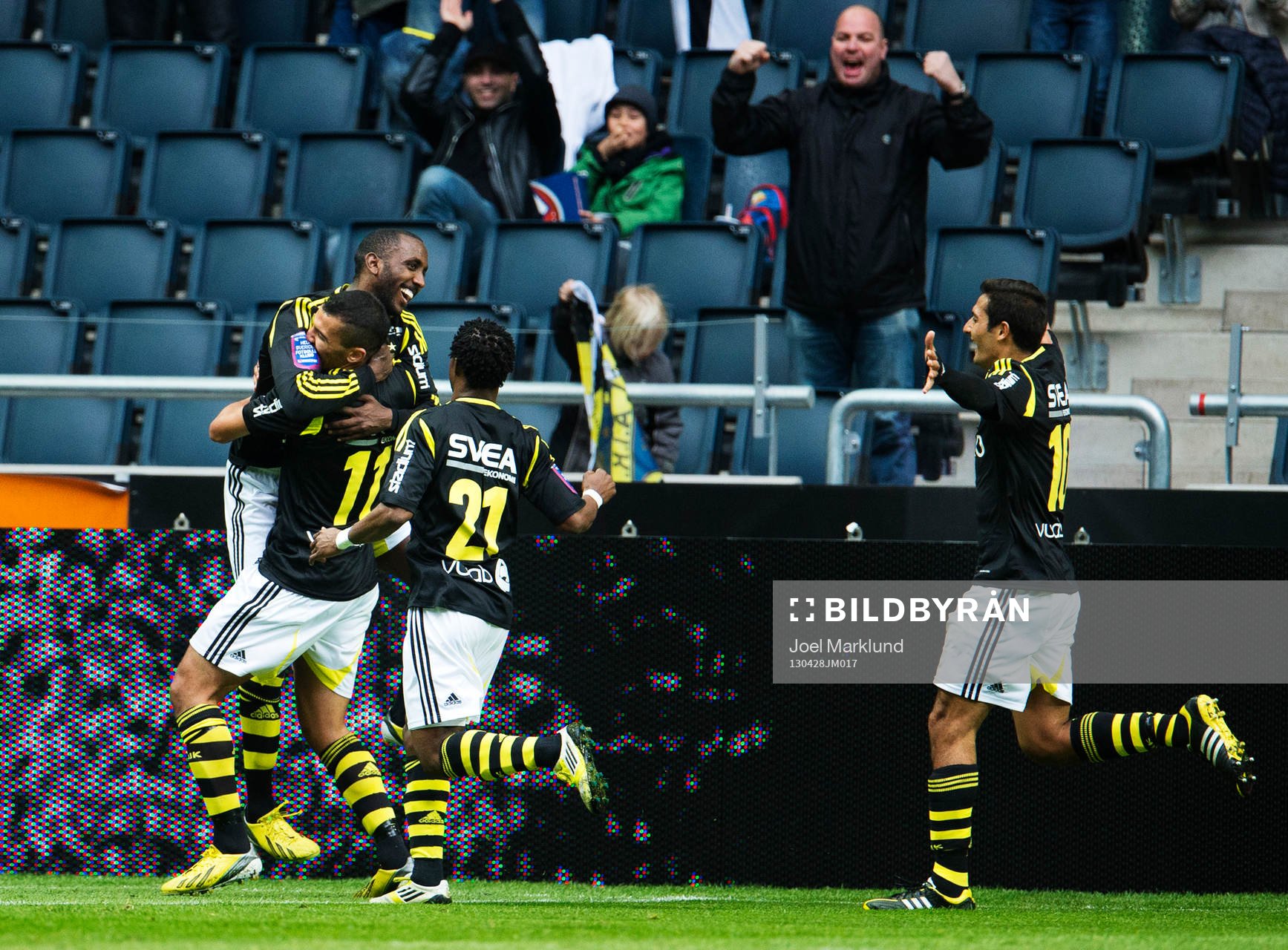 Henok Goitom, Nabil Bahoui, Kennedy Igboananike och Celso