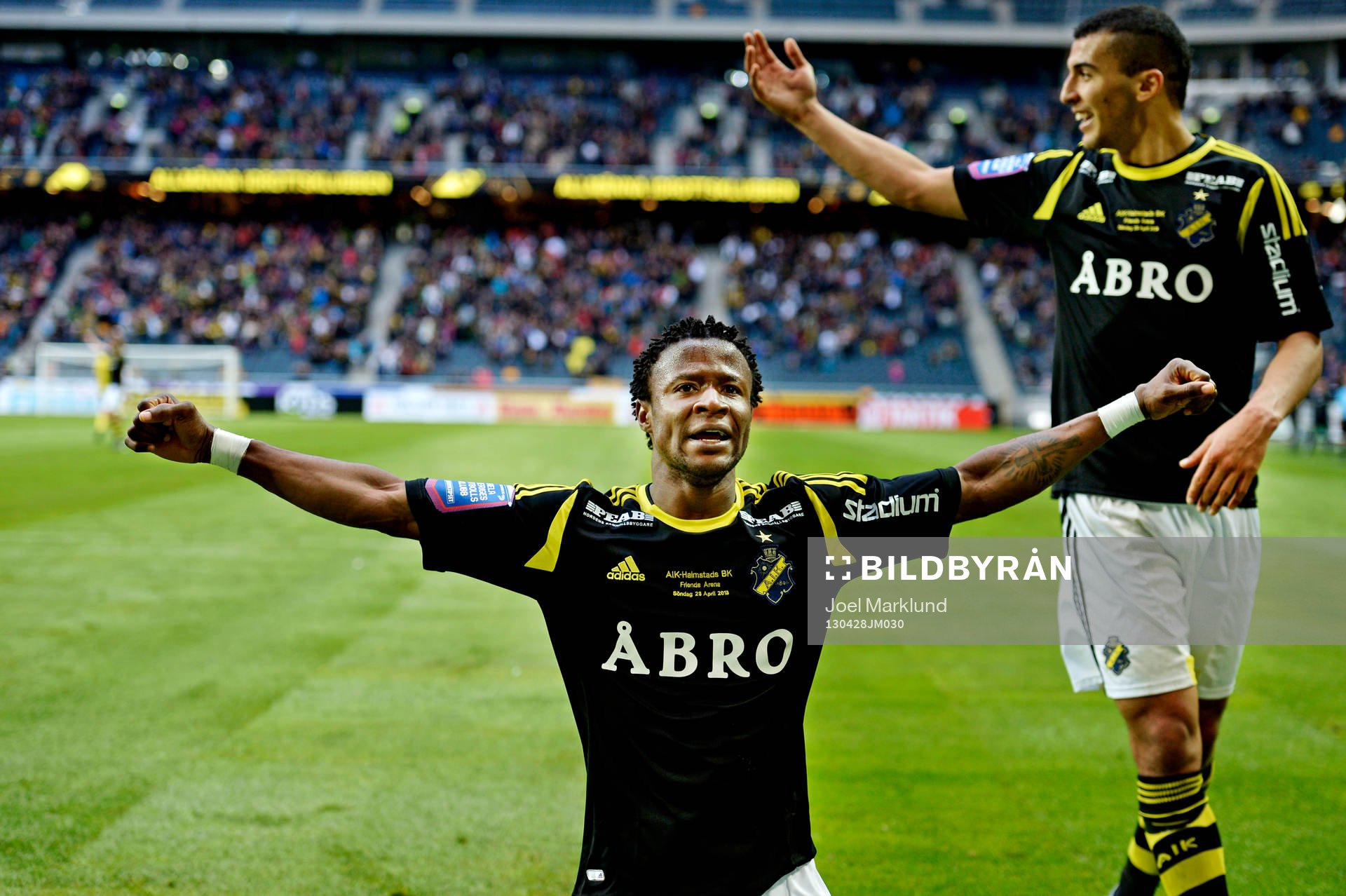 Kennedy Igboananike, Nabil Bahoui, AIK, jublar