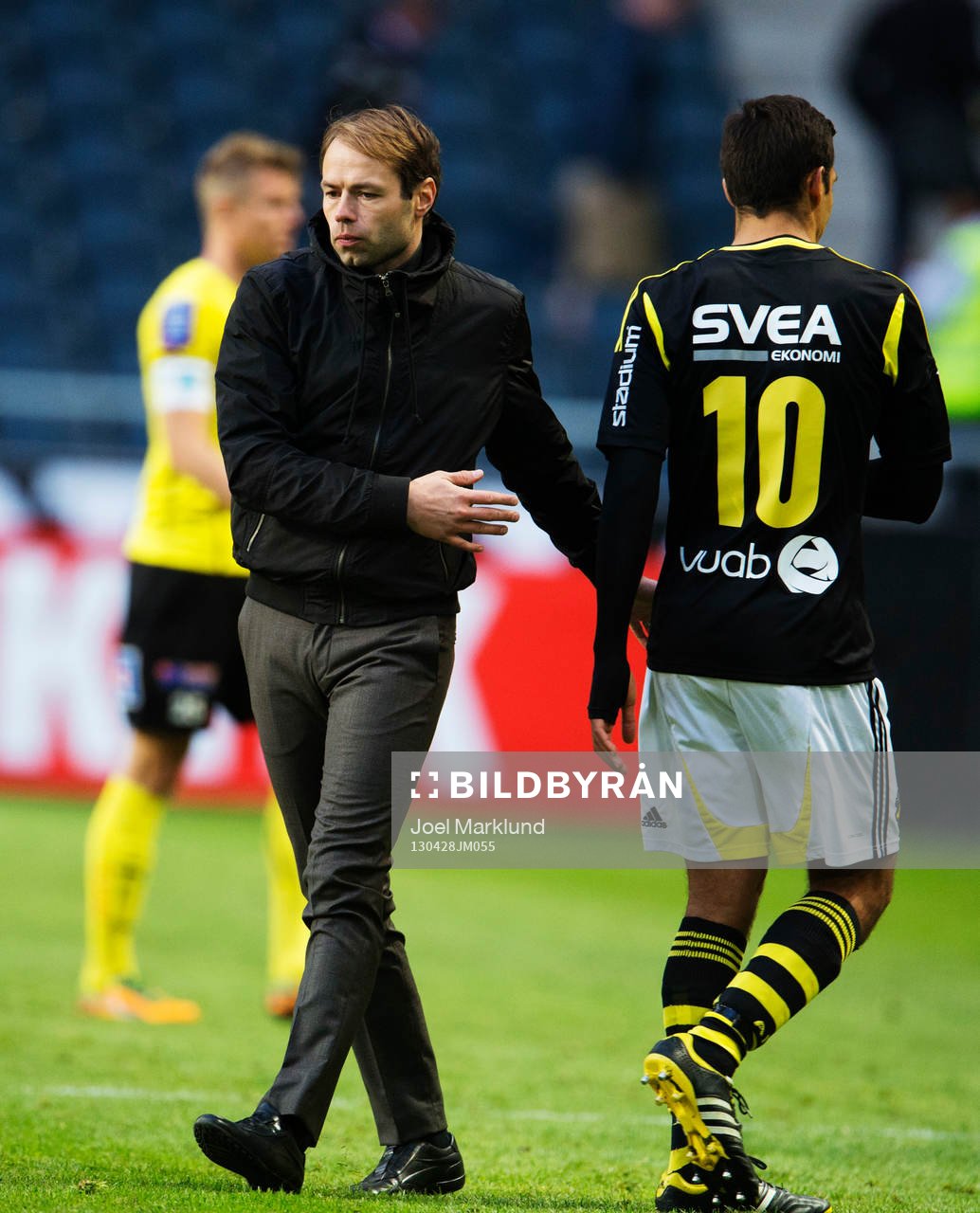 Andreas Alm, tränare AIK, deppar