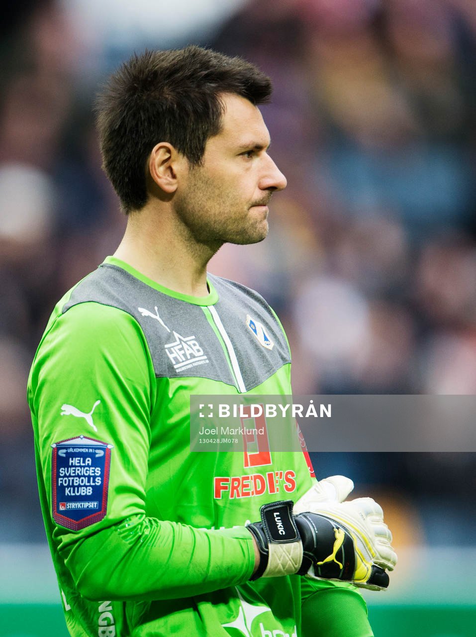 Stojan Lukic, målvakt, Halmstad