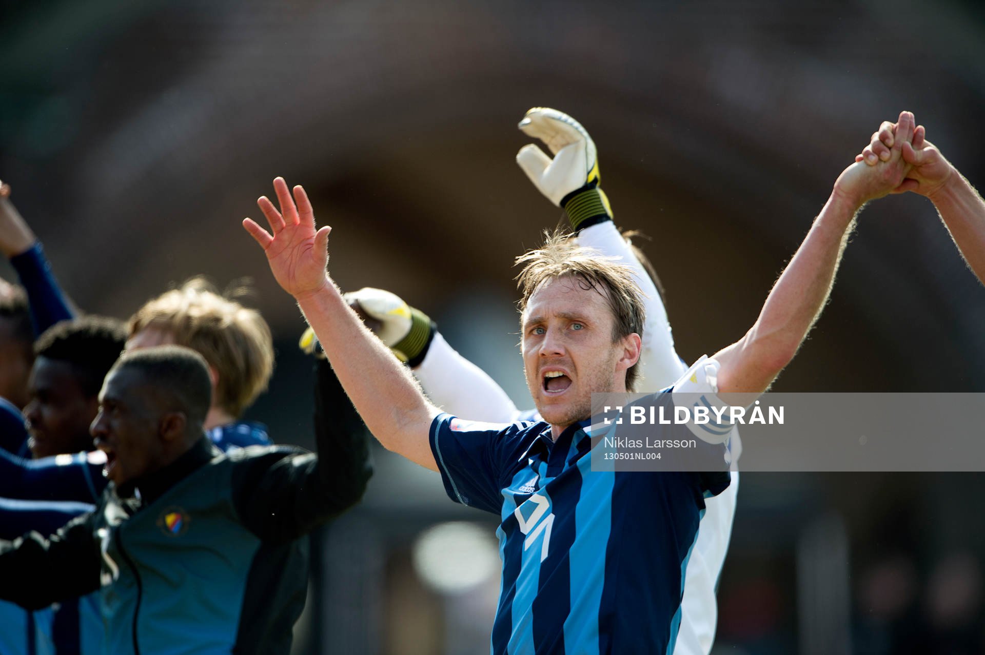 Andreas Johansson, Djurgården jublar över segern