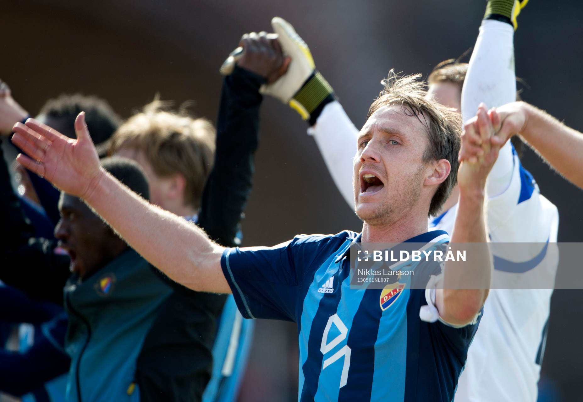 Andreas Johansson, Djurgården jublar över segern