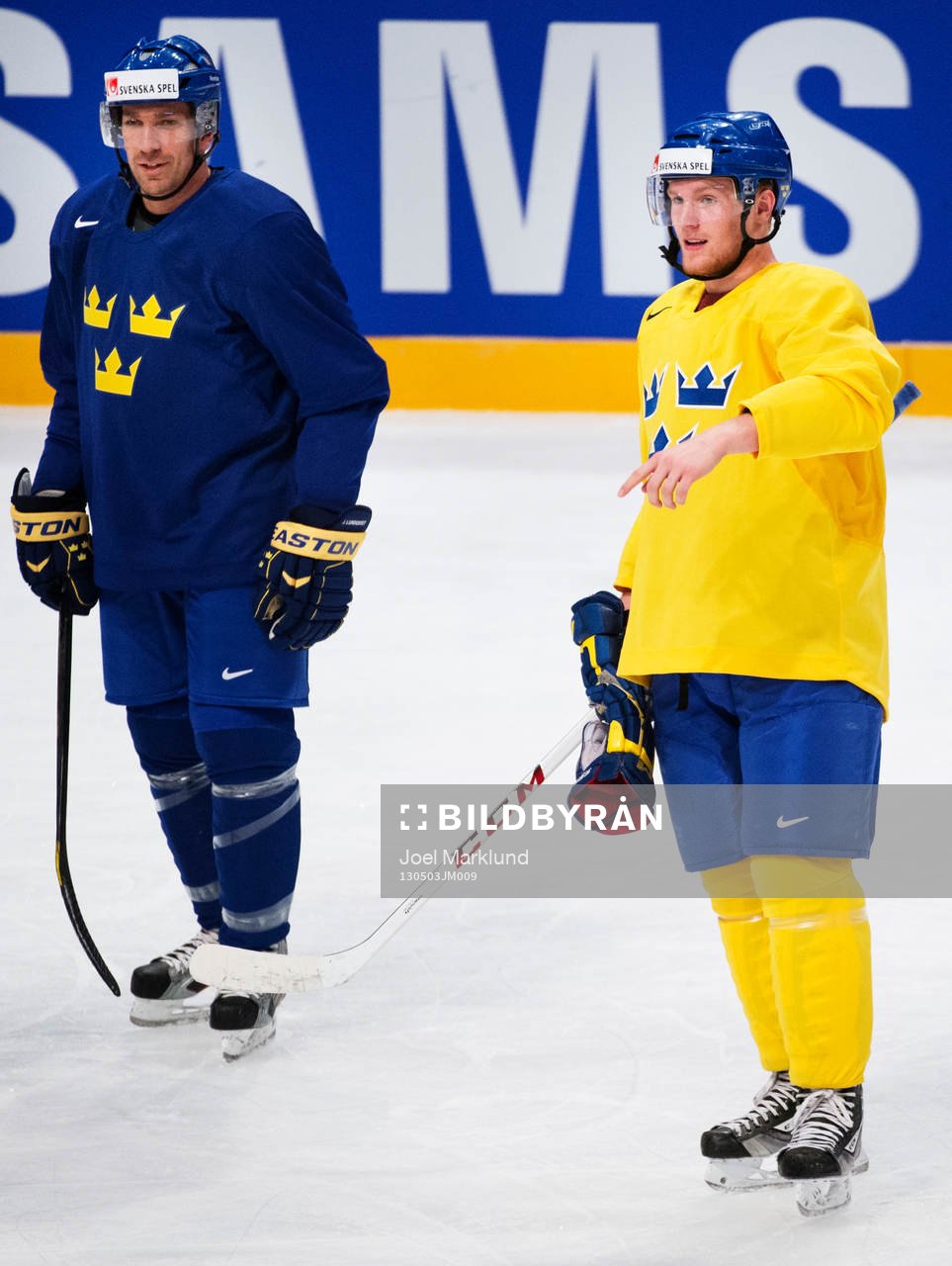 Joel Lundqvist och Gabriel Landeskog